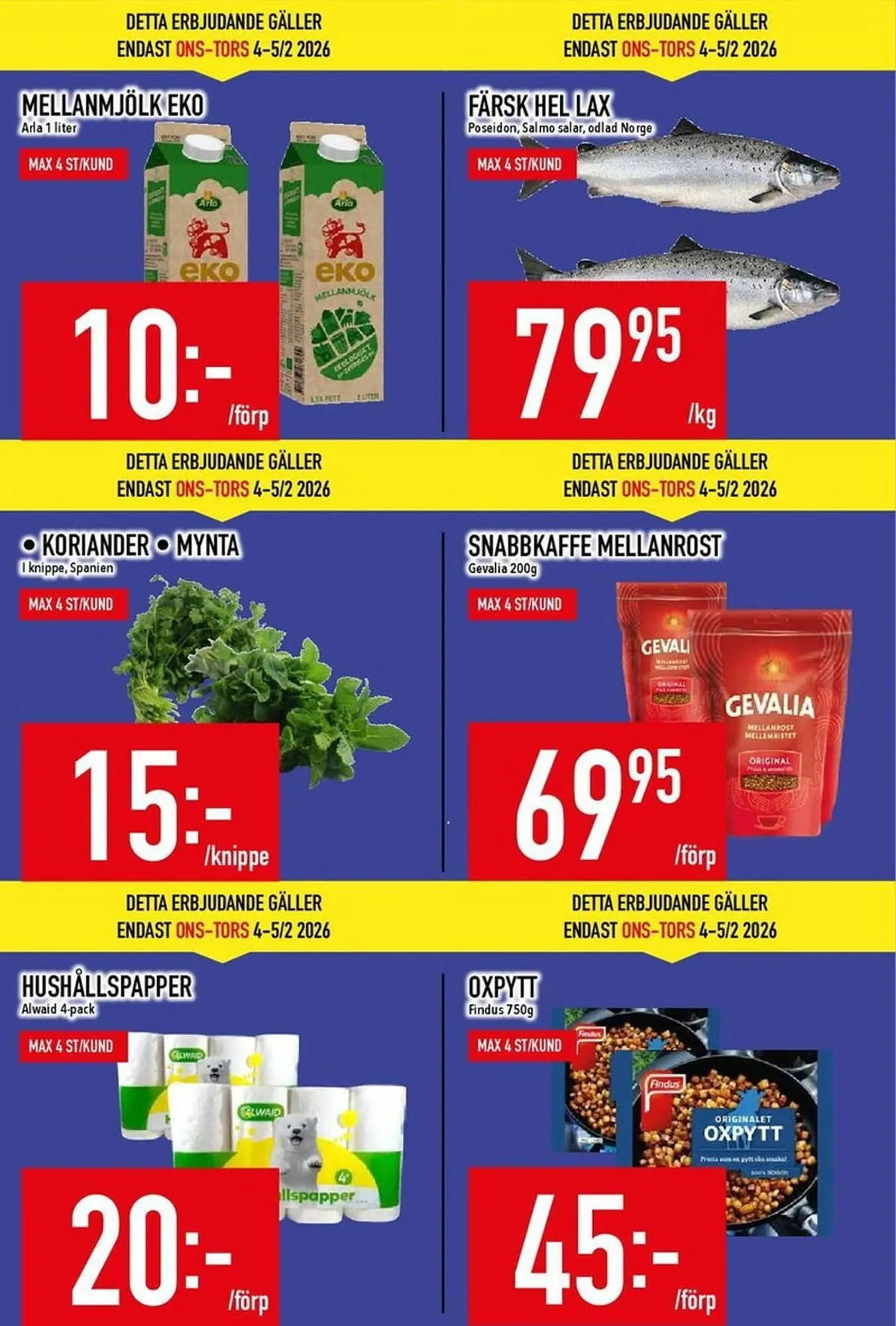 Matdax reklamblad från 9 februari till 15 februari 2026 - Reklamblad sidor 3