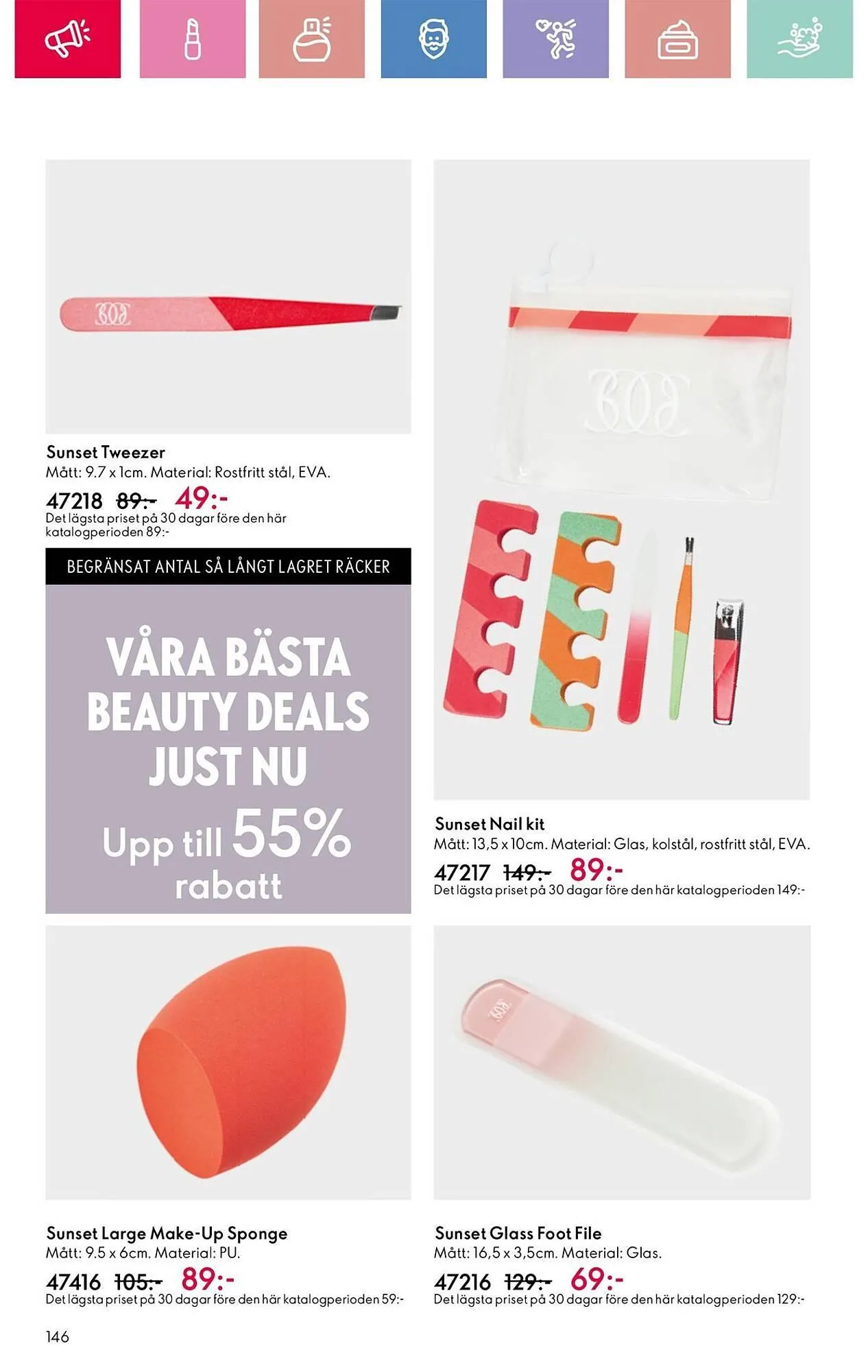 Oriflame reklamblad från 10 mars till 29 mars 2025 - Reklamblad sidor 146