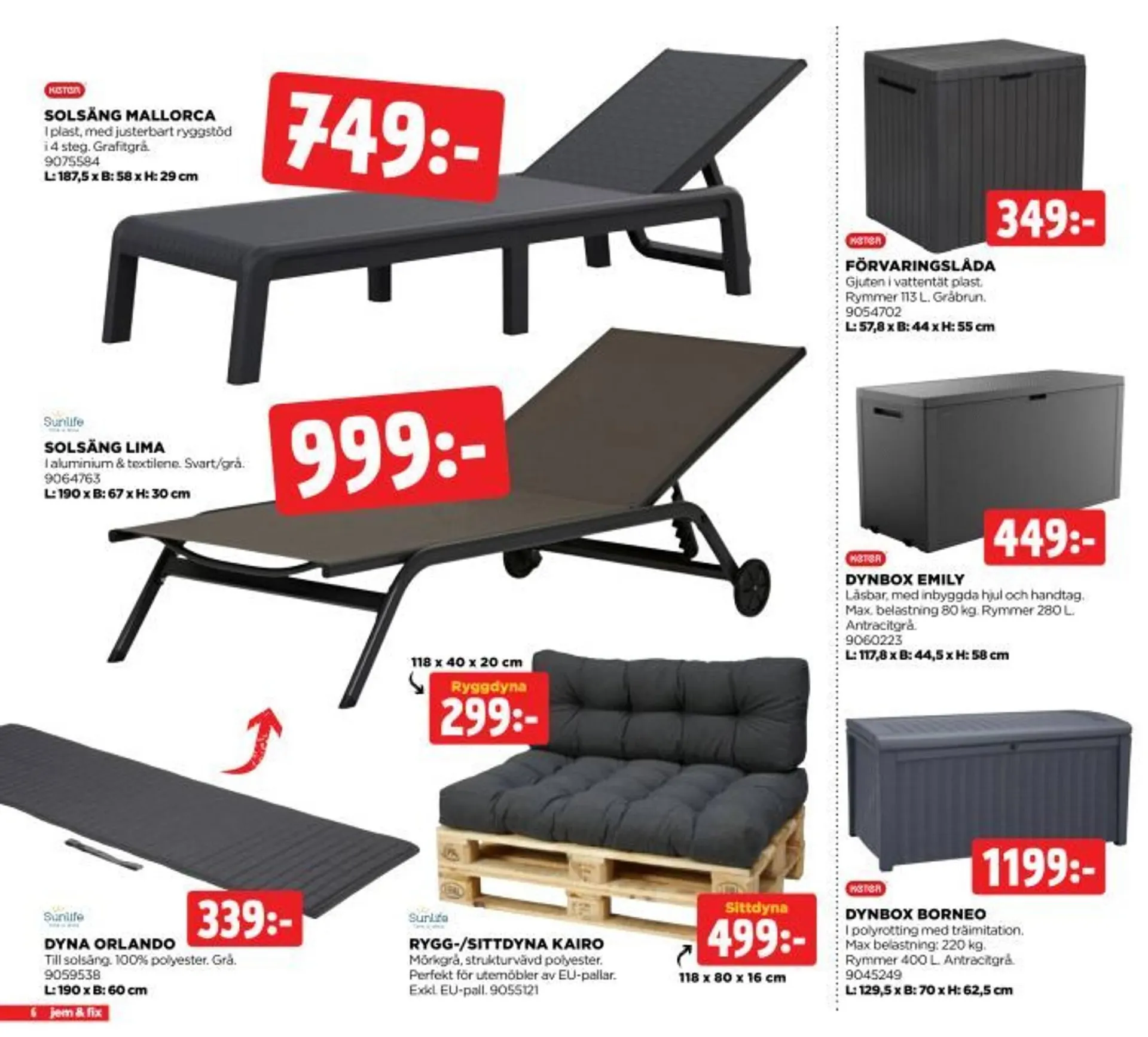 Jem&Fix reklamblad från 12 maj till 18 maj 2025 - Reklamblad sidor 6