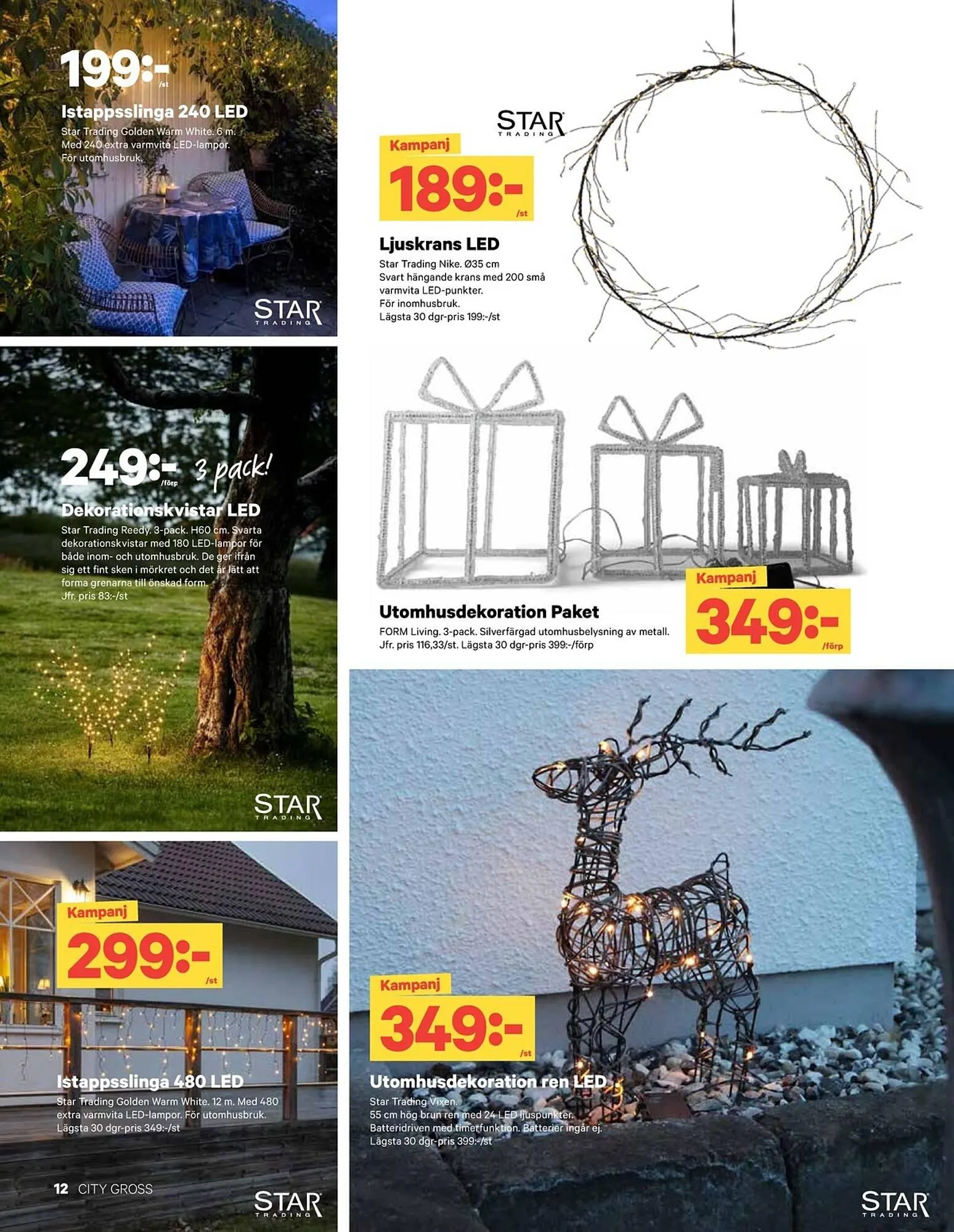 City Gross reklamblad från 3 november till 30 november 2025 - Reklamblad sidor 12