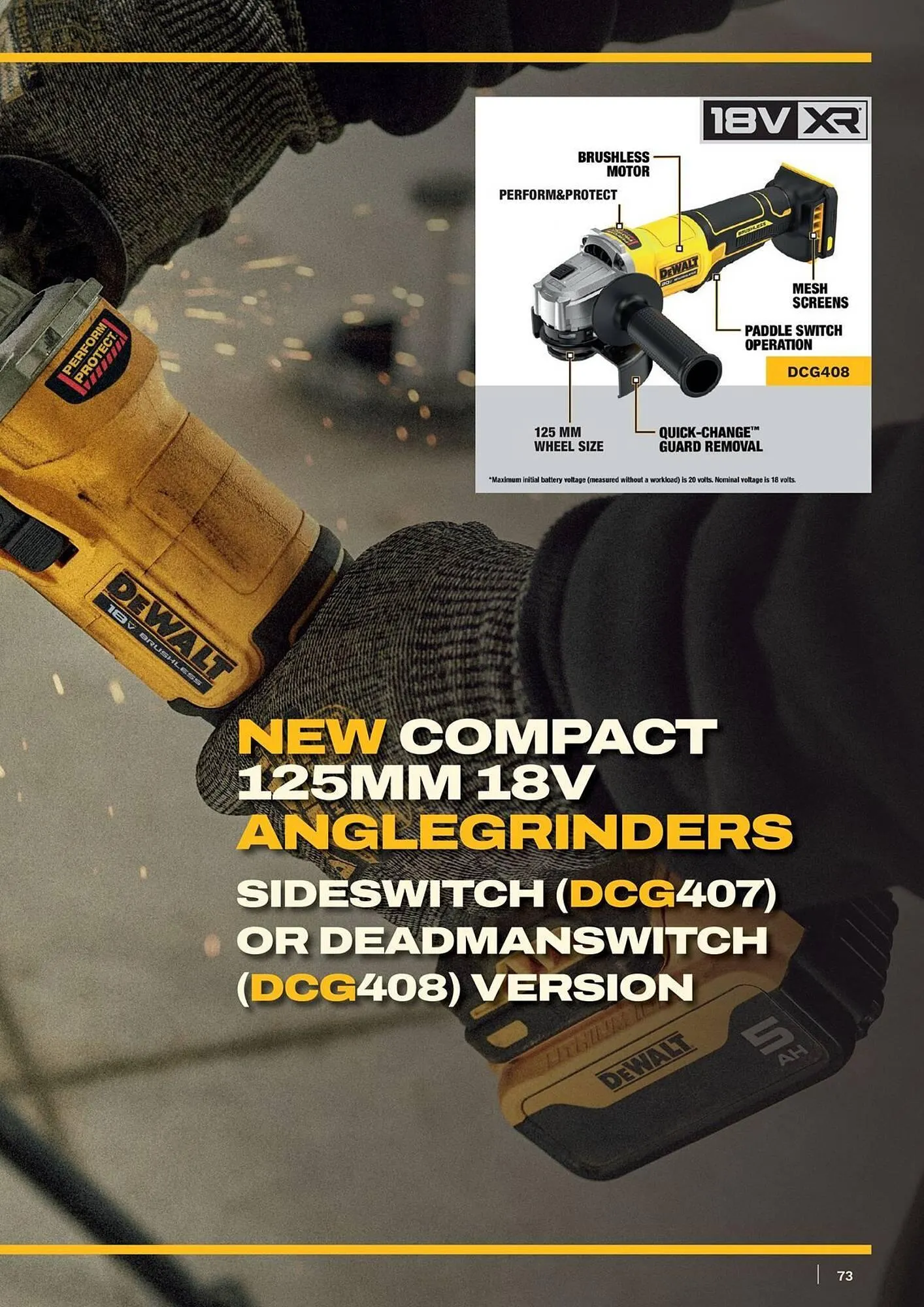 Dewalt reklamblad från 11 januari till 17 januari 2026 - Reklamblad sidor 73