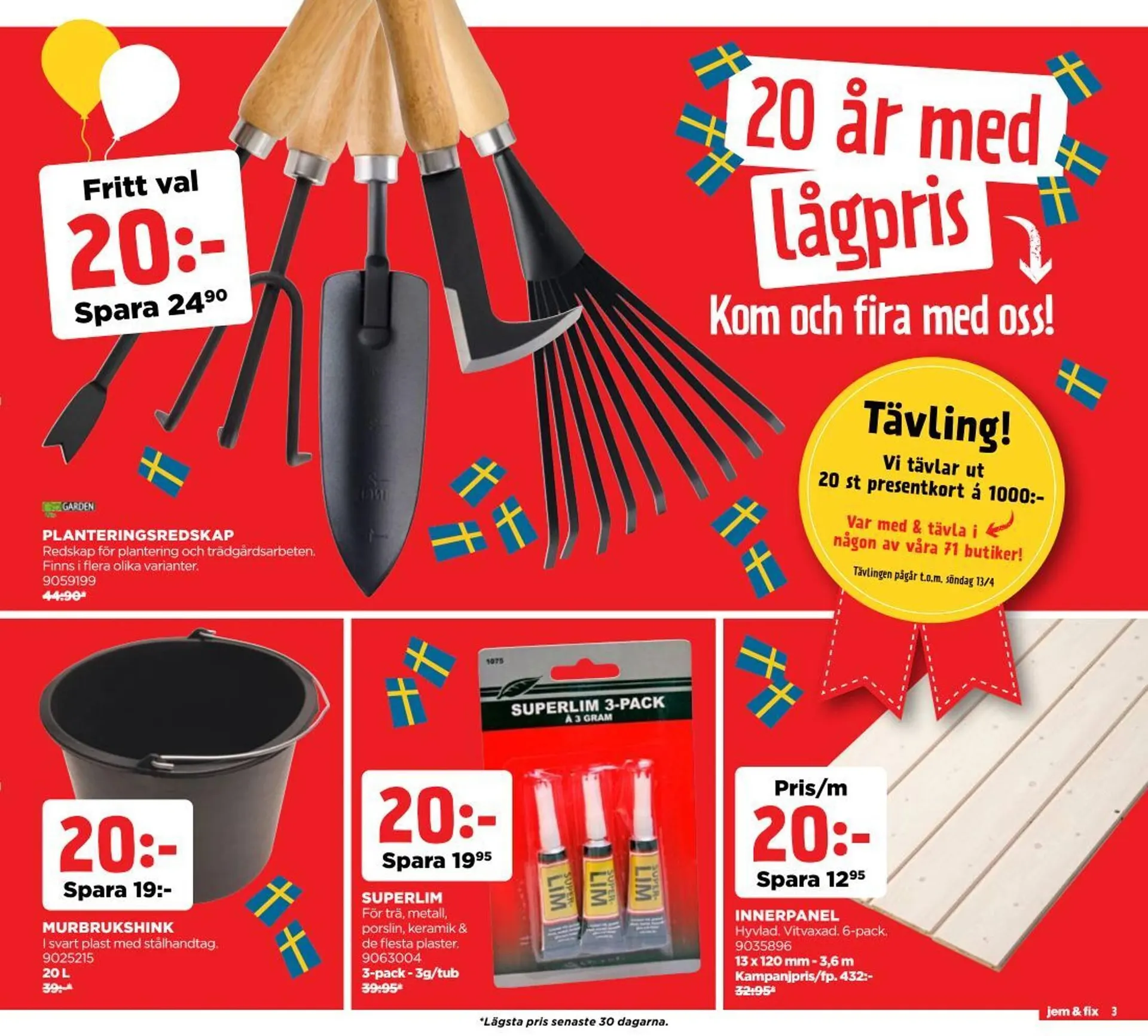 Jem&Fix reklamblad från 7 april till 13 april 2025 - Reklamblad sidor 3