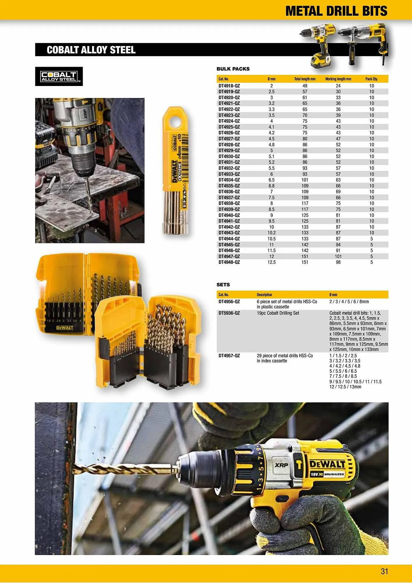 Dewalt reklamblad från 2 oktober till 2 oktober 2023 - Reklamblad sidor 31