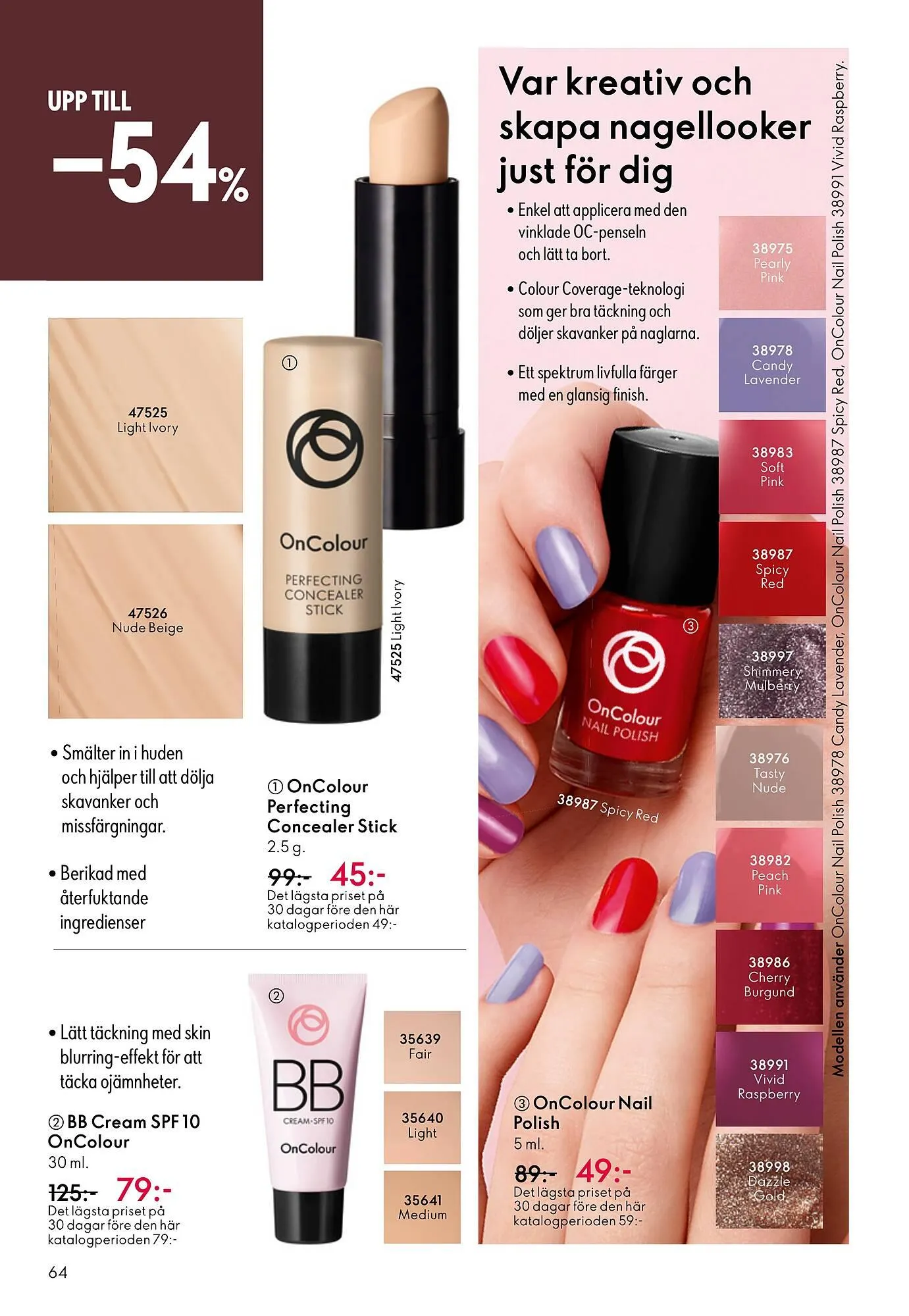 Oriflame reklamblad från 14 september till 7 oktober 2025 - Reklamblad sidor 64