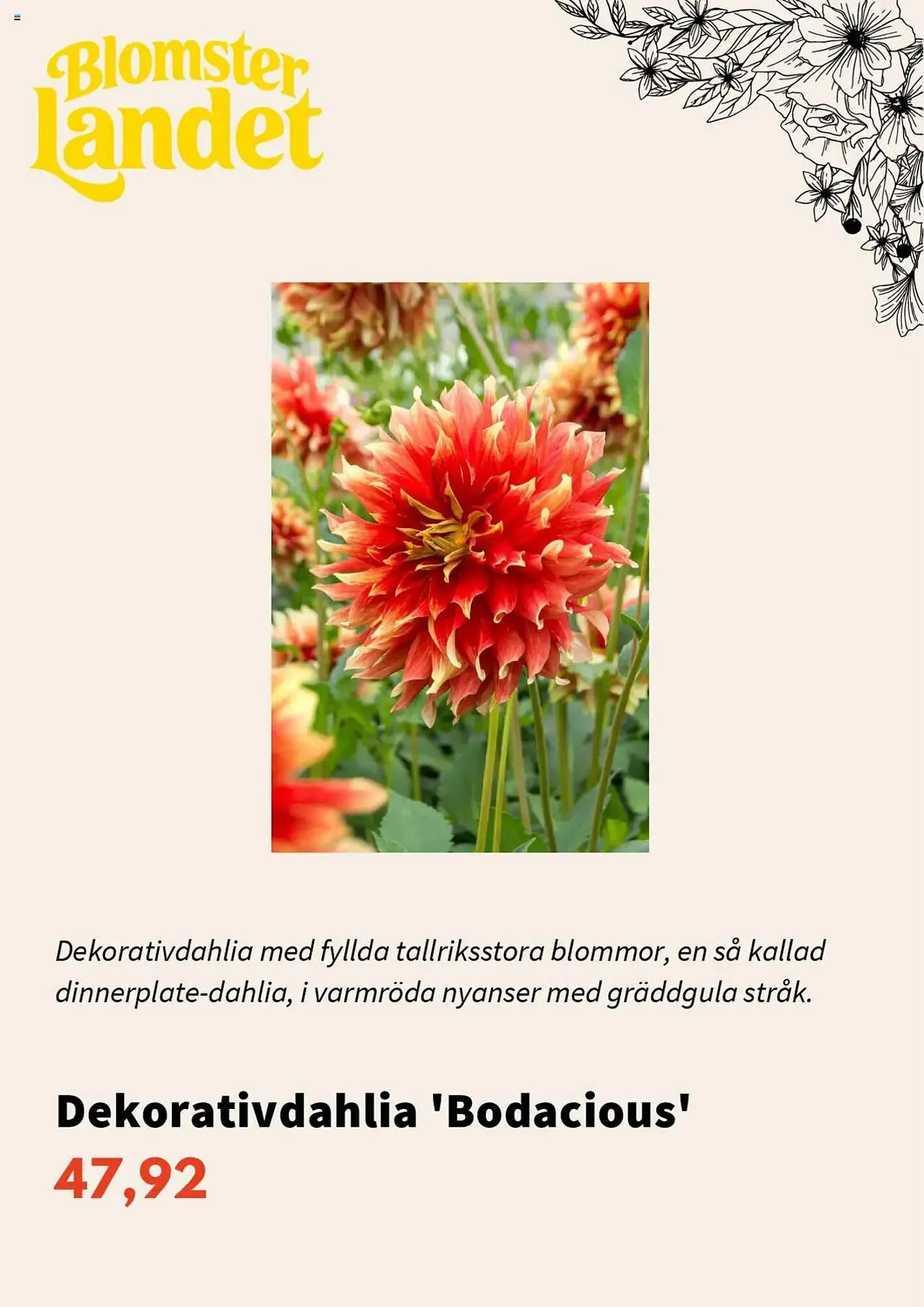 Blomsterlandet reklamblad från 1 mars till 31 mars 2025 - Reklamblad sidor 3