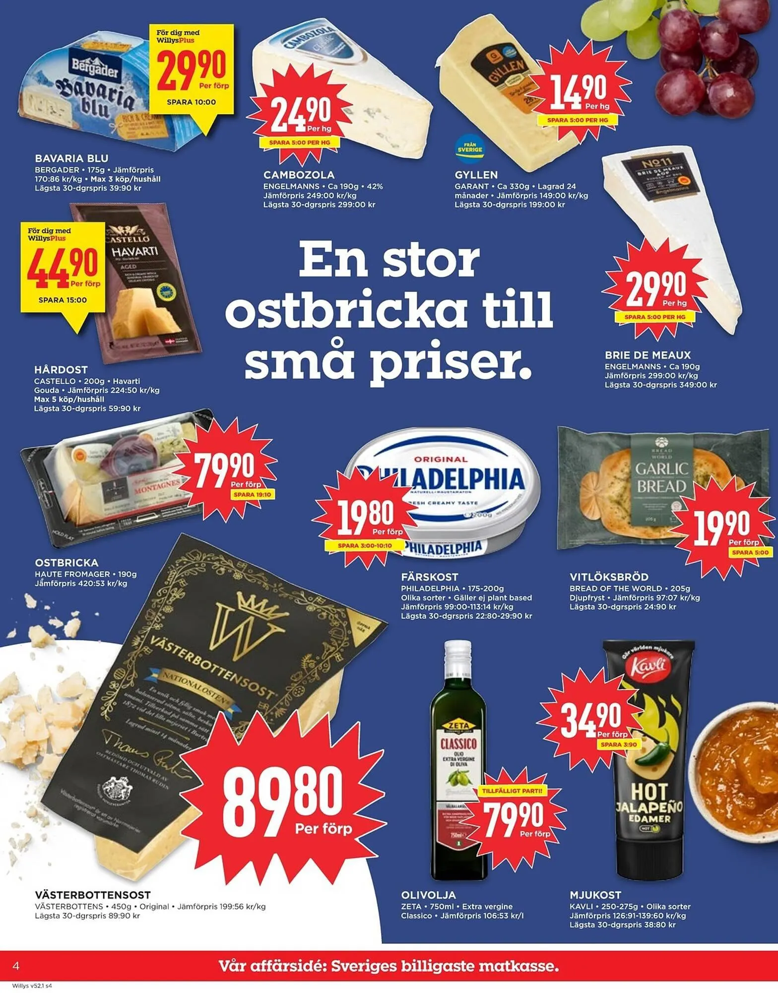 Willys reklamblad från 26 december till 4 januari 2026 - Reklamblad sidor 4