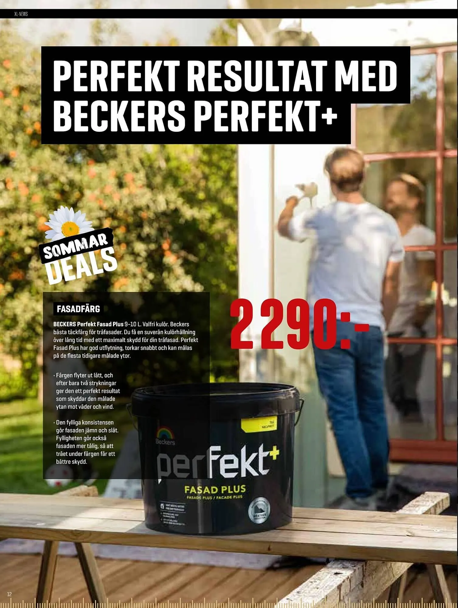XL-Bygg reklamblad från 12 juni till 10 juli 2023 - Reklamblad sidor 12