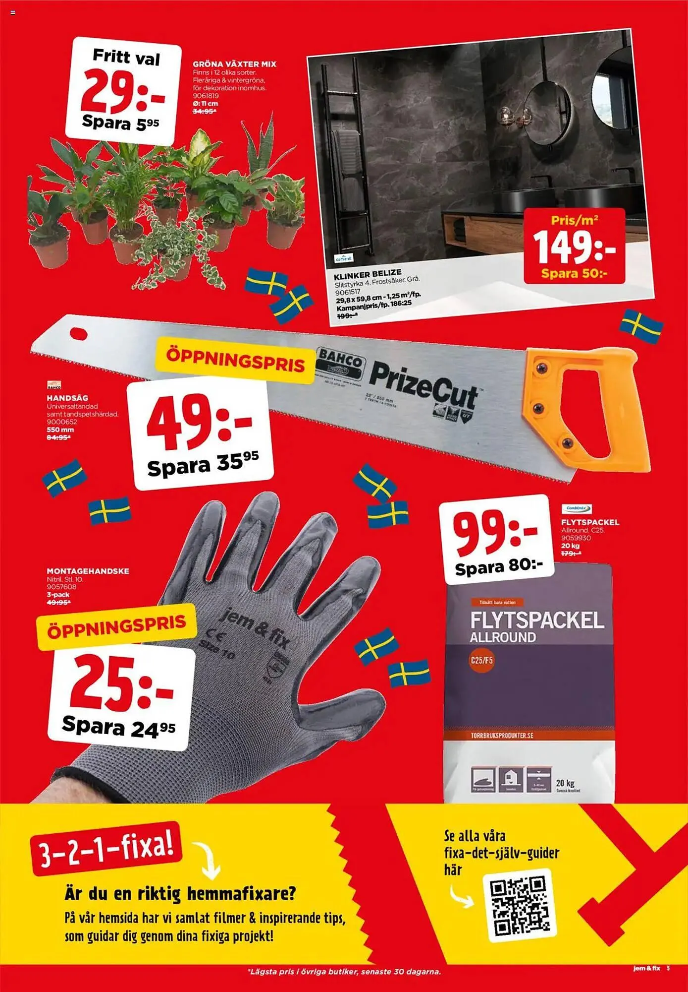 Jem&Fix reklamblad från 6 oktober till 12 oktober 2025 - Reklamblad sidor 5