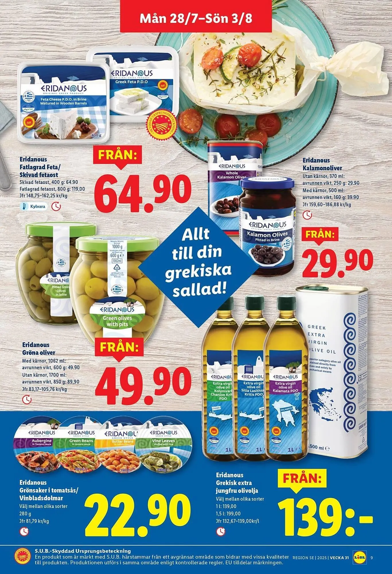Lidl reklamblad från 28 juli till 3 augusti 2025 - Reklamblad sidor 9