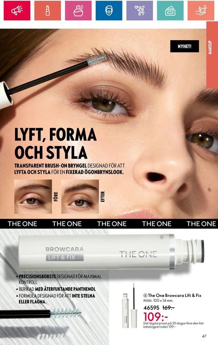Oriflame reklamblad från 20 juni till 4 juli 2024 - Reklamblad sidor 47