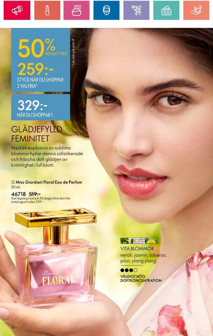 Oriflame reklamblad från 20 juni till 4 juli 2024 - Reklamblad sidor 16