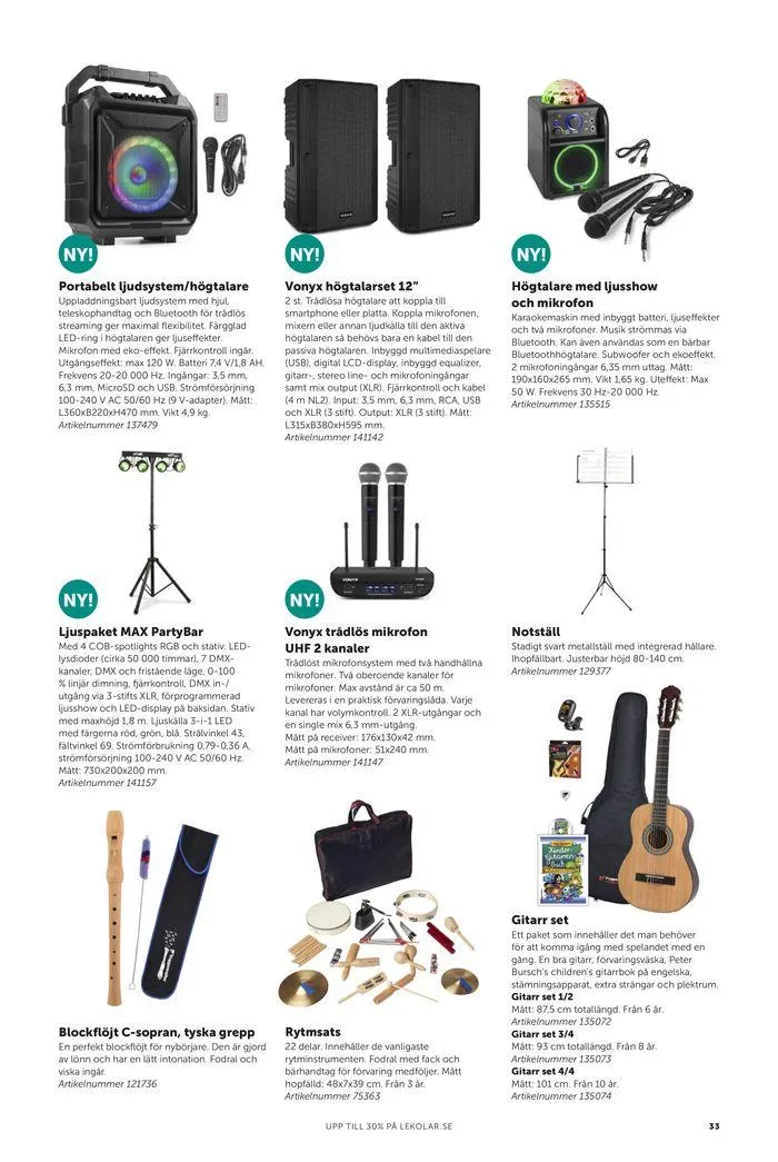 Nyheter och favoriter skola och fritidshem 2024 från 23 februari till 31 december 2024 - Reklamblad sidor 33