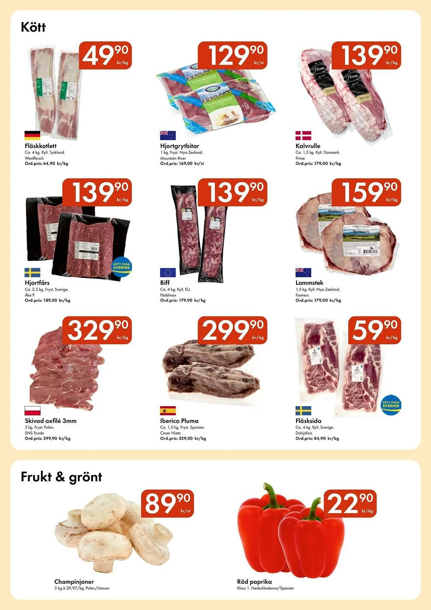 Snabbgross reklamblad från 20 oktober till 2 november 2025 - Reklamblad sidor 2