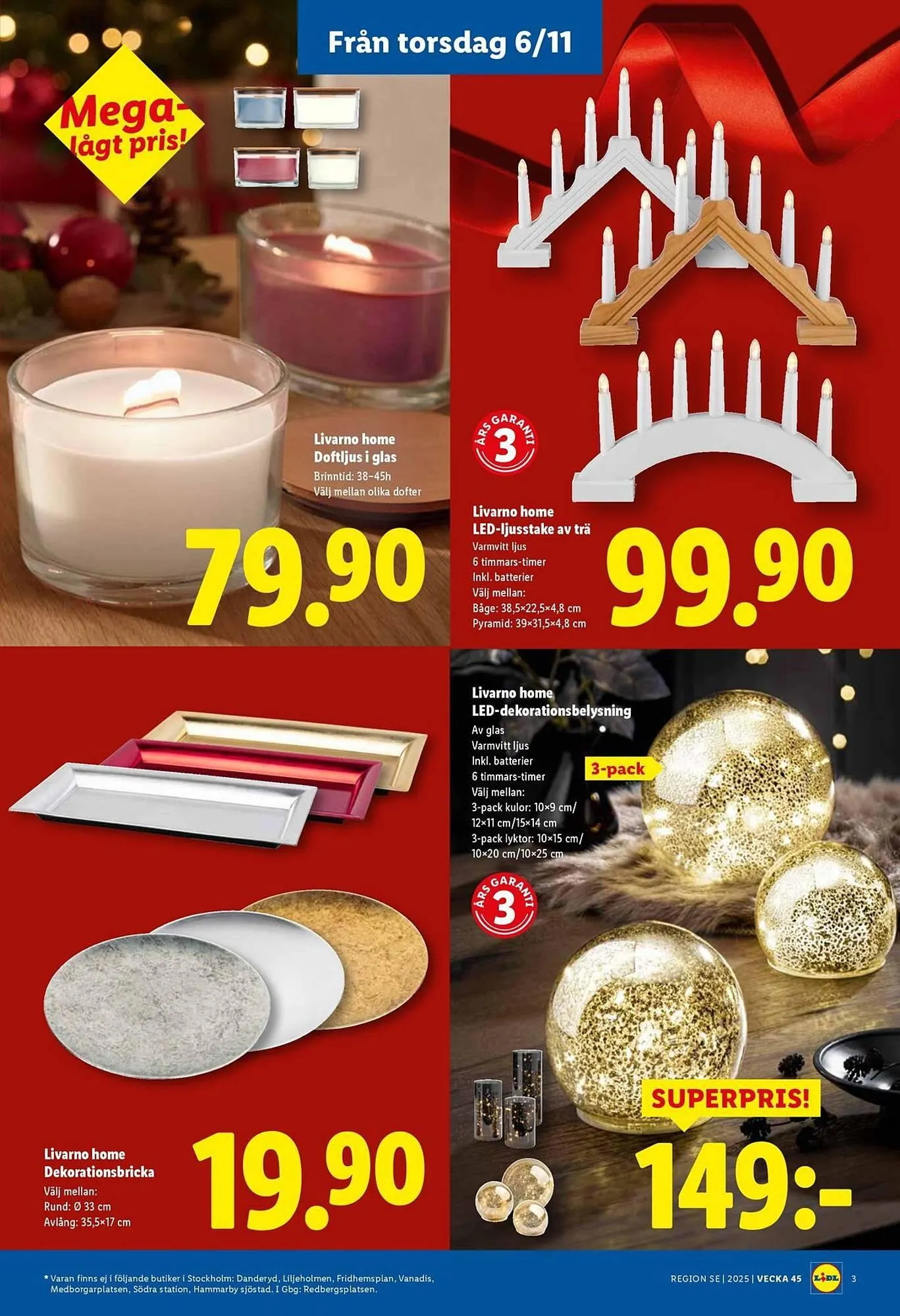Lidl reklamblad från 30 oktober till 14 december 2025 - Reklamblad sidor 3