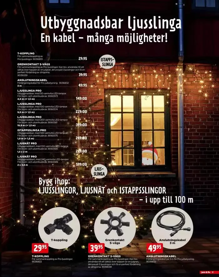 Jem&Fix reklamblad från 27 oktober till 24 december 2024 - Reklamblad sidor 11
