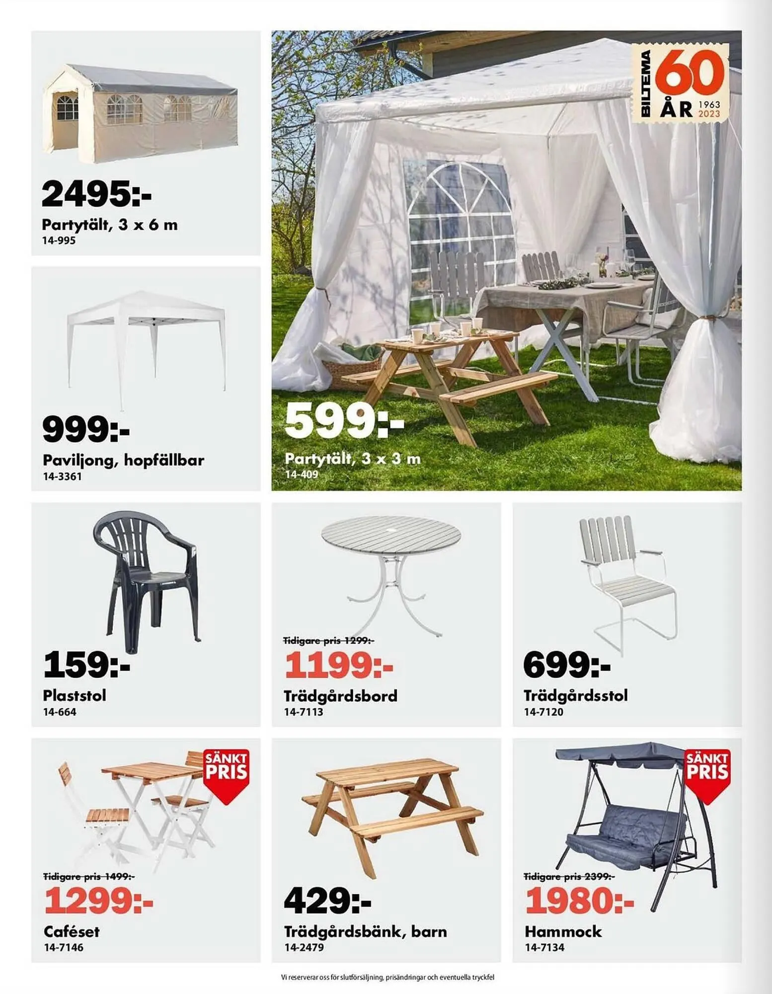 Biltema reklamblad från 1 juli till 31 juli 2023 - Reklamblad sidor 8