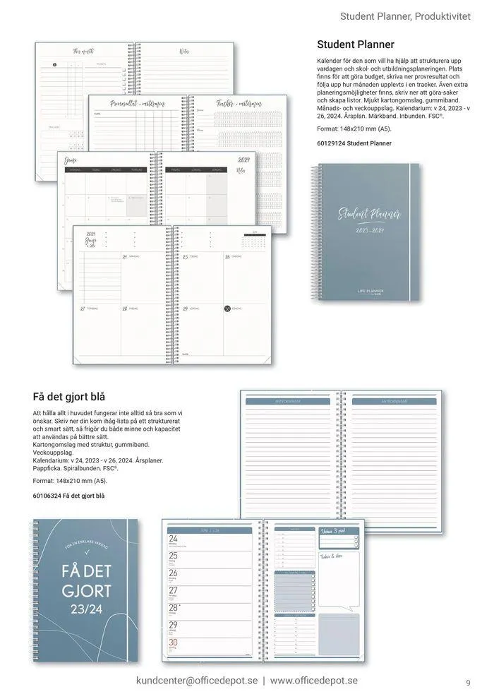 Office Depot 2023 - 2024 från 8 februari till 31 december 2025 - Reklamblad sidor 9