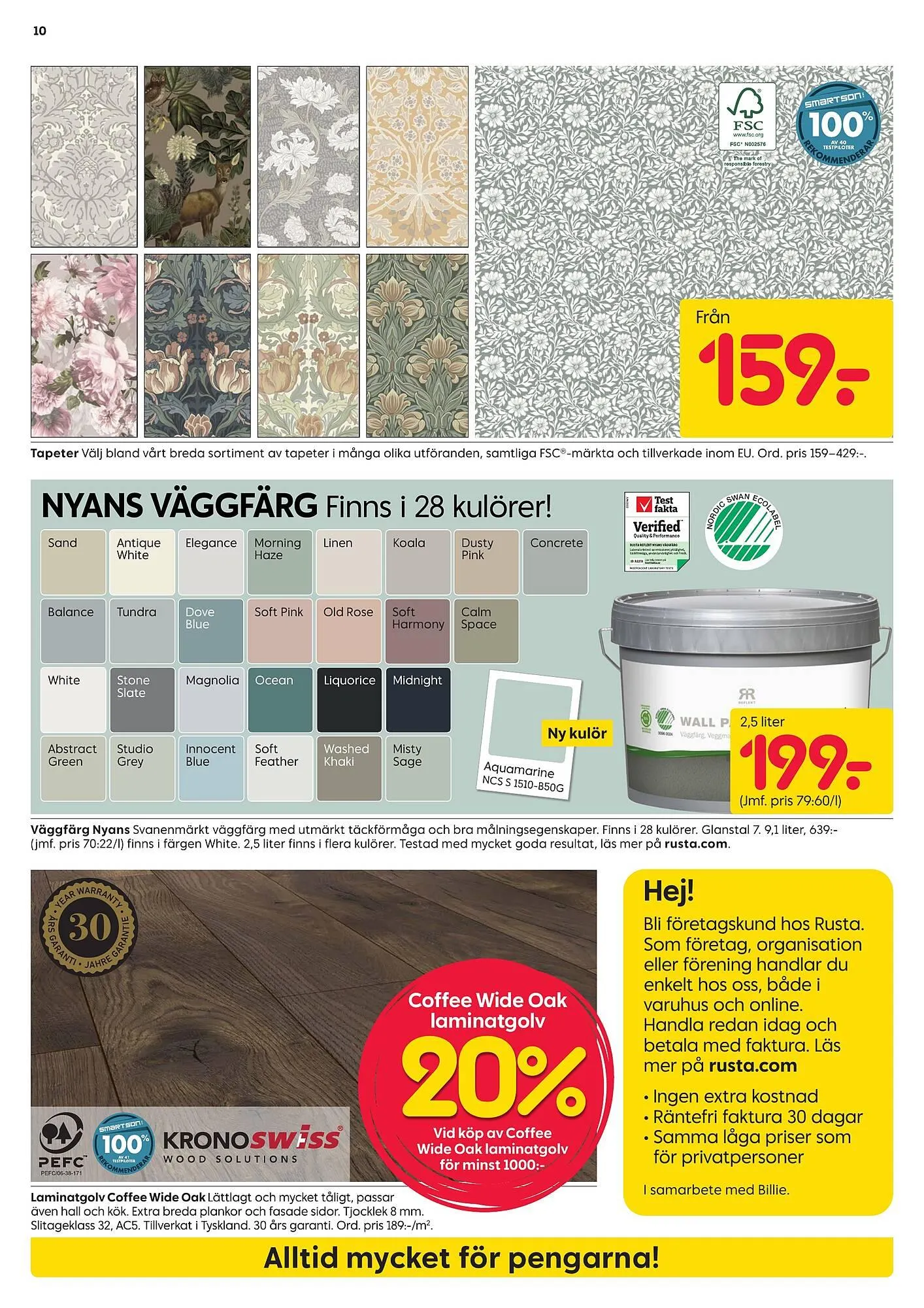 Rusta reklamblad från 25 augusti till 31 augusti 2025 - Reklamblad sidor 10