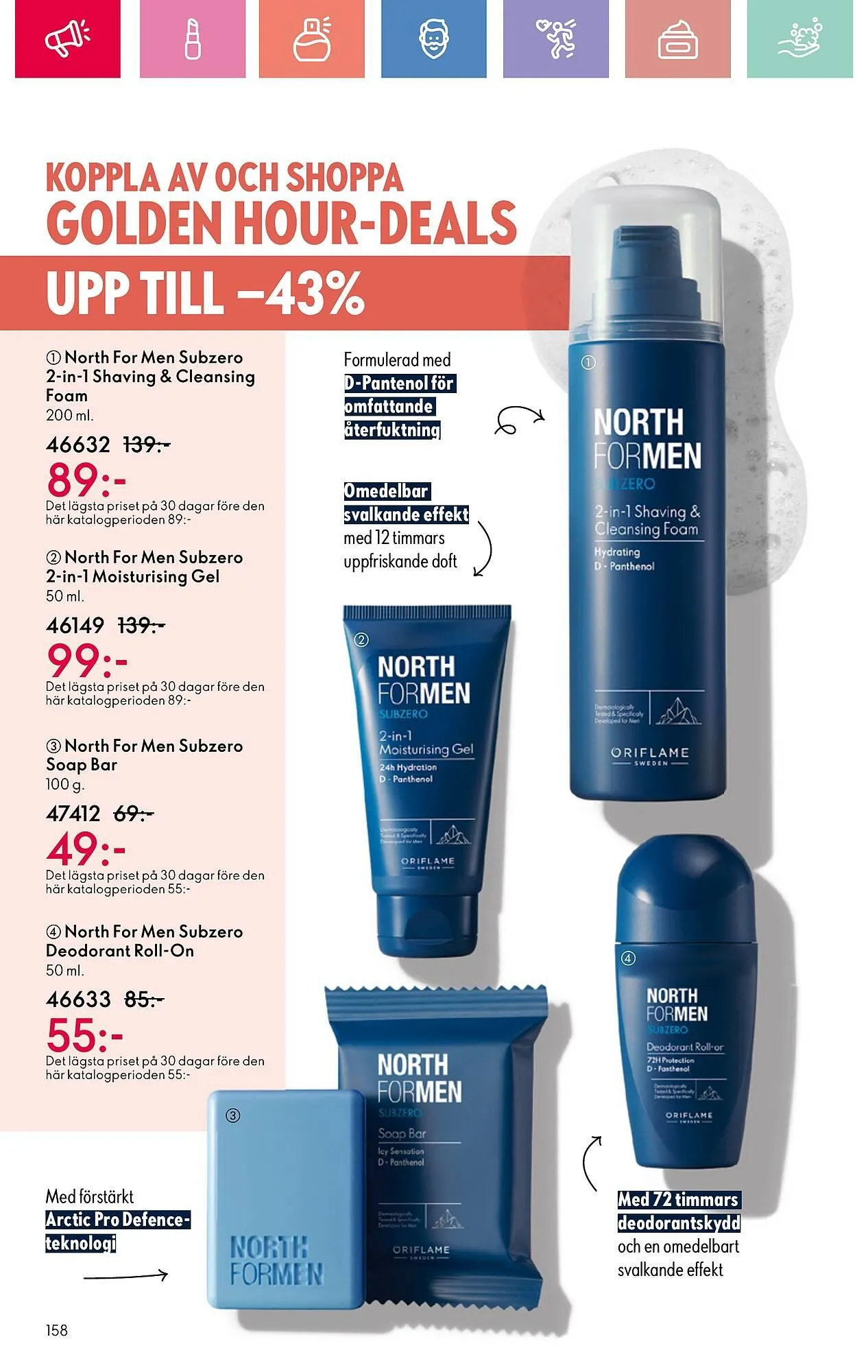 Oriflame reklamblad från 13 juli till 2 augusti 2025 - Reklamblad sidor 158