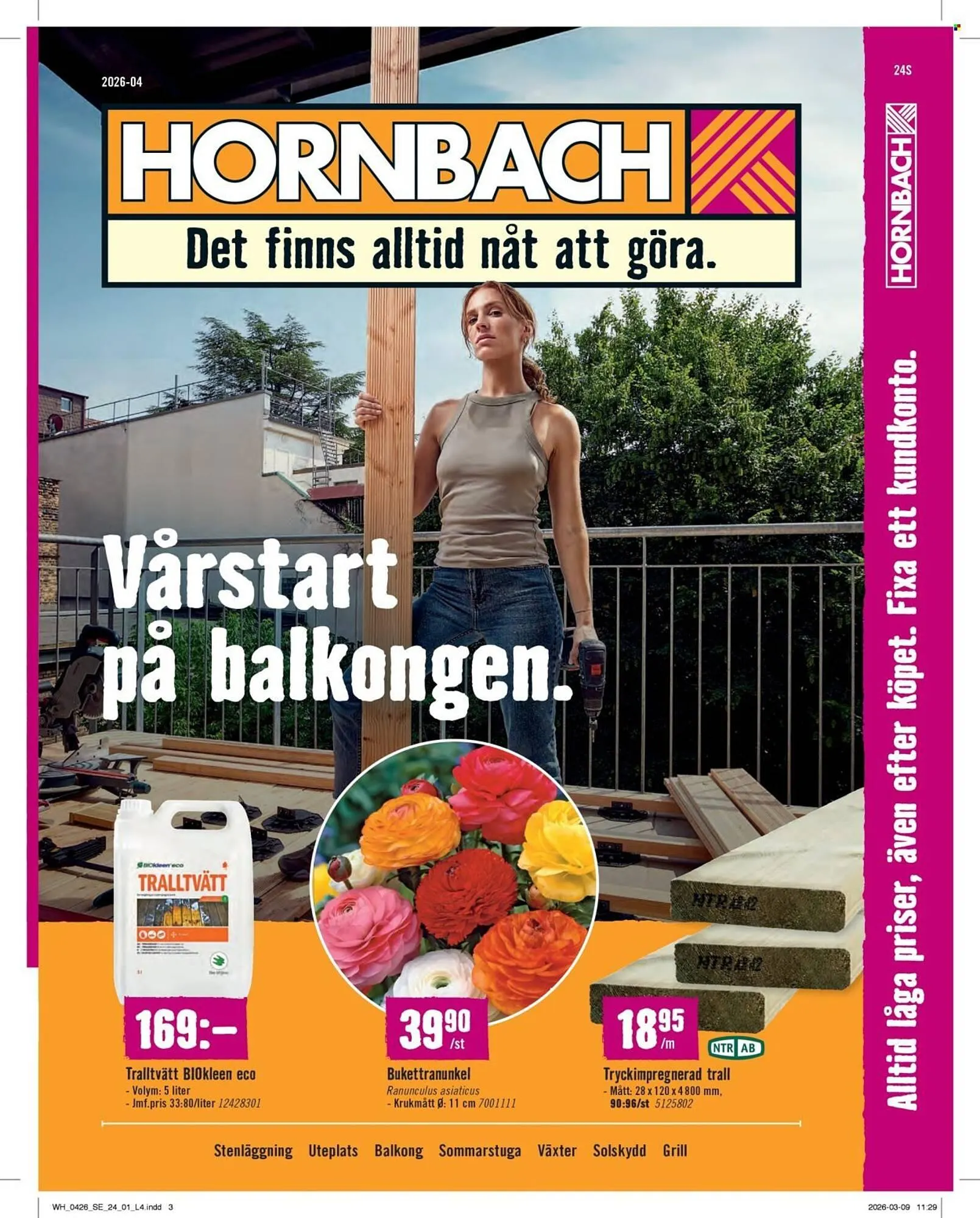 Hornbach reklamblad - 1