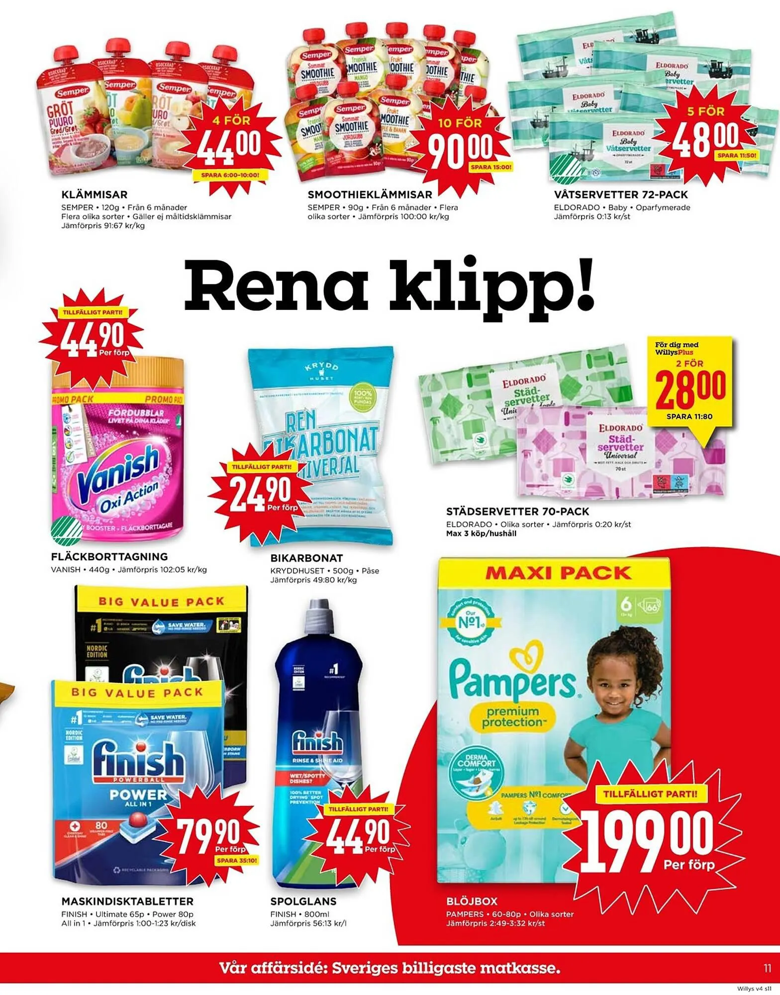 Willys reklamblad från 22 januari till 28 januari 2024 - Reklamblad sidor 11