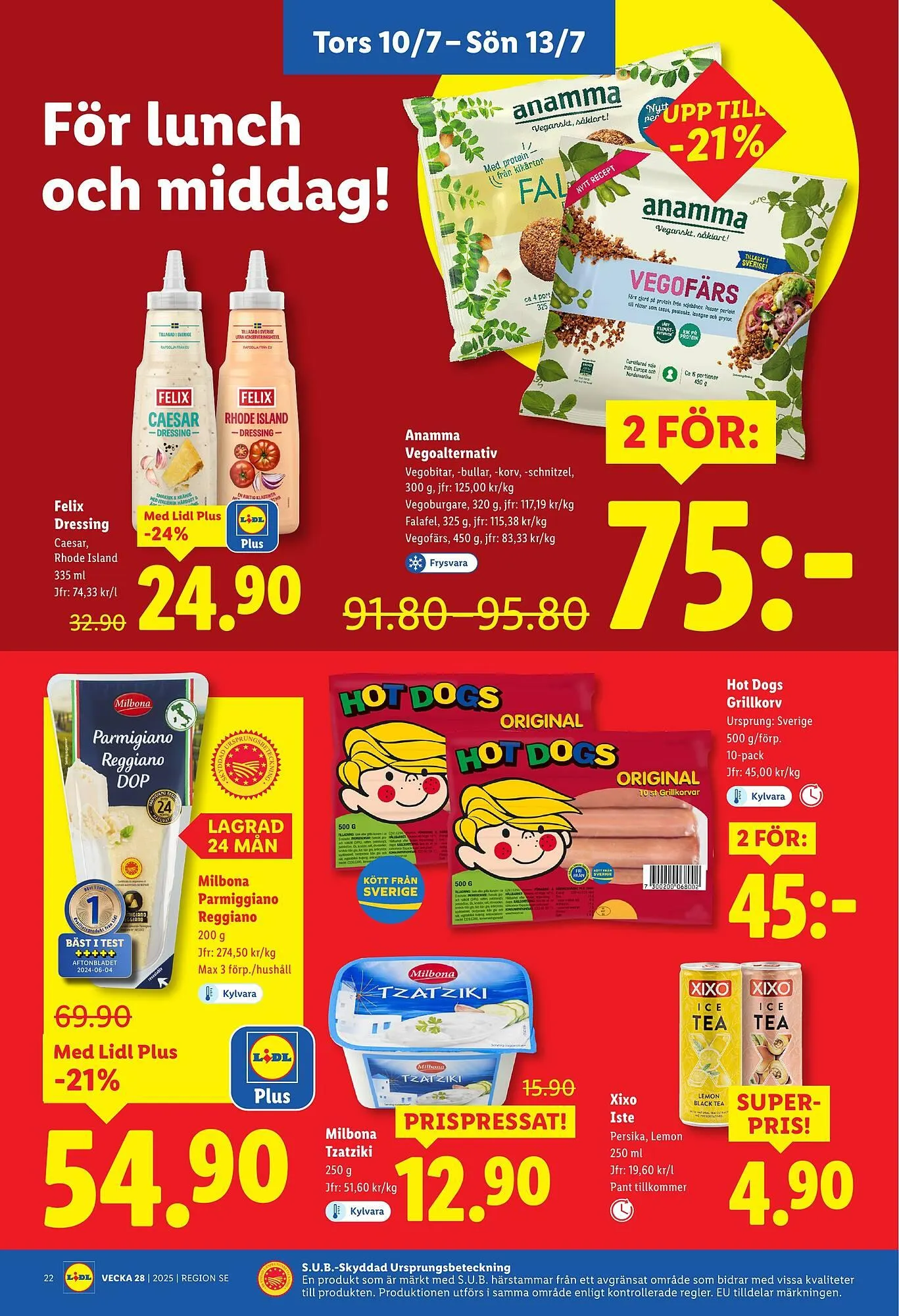 Lidl reklamblad från 7 juli till 13 juli 2025 - Reklamblad sidor 26