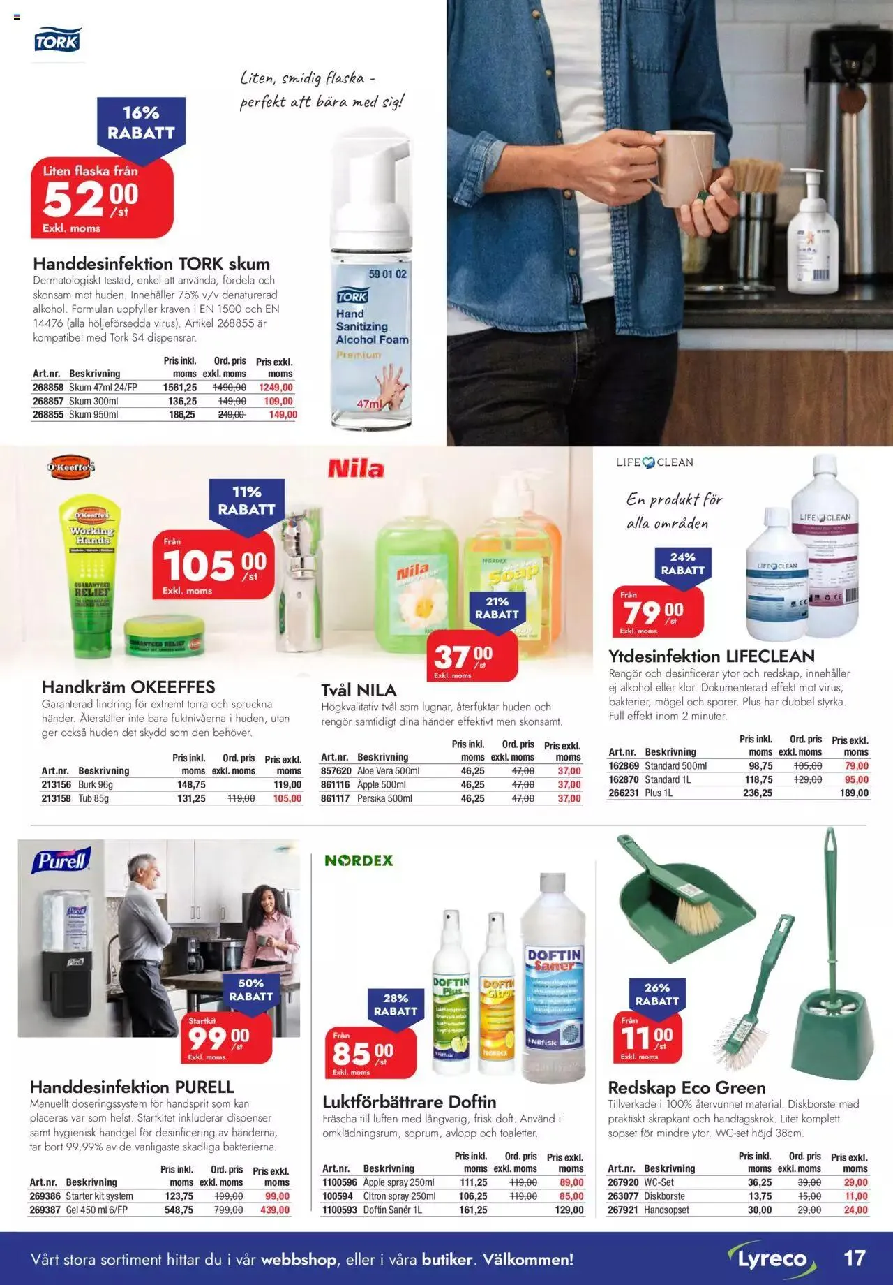Lyreco Inspiration från 3 april till 31 december 2023 - Reklamblad sidor 17
