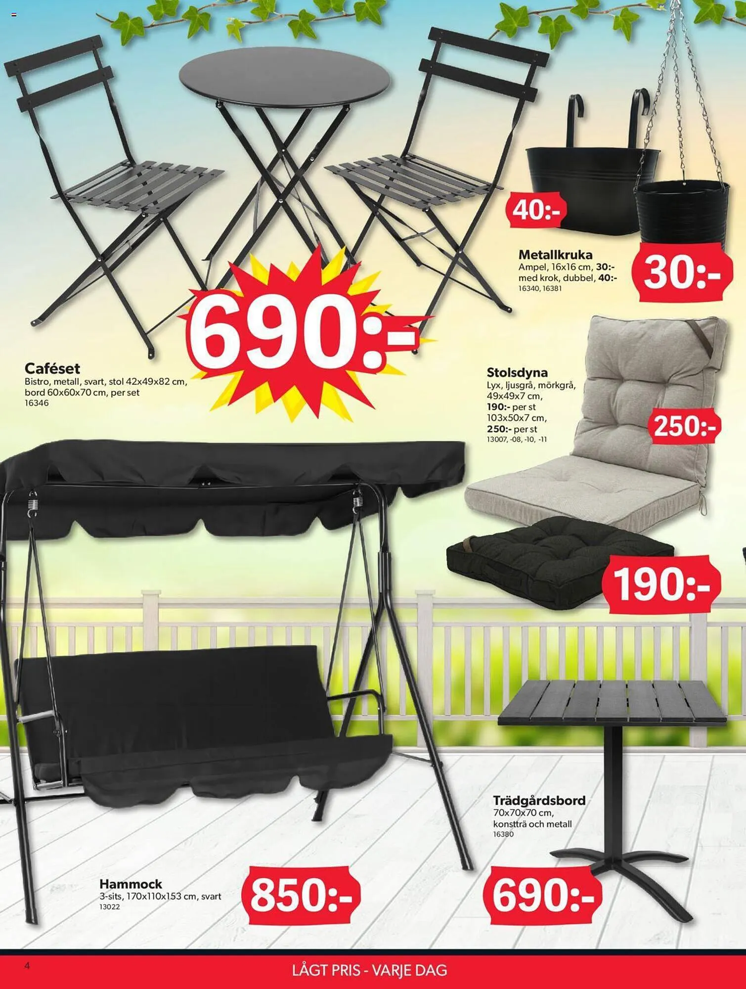 DollarStore reklamblad från 25 mars till 19 april 2024 - Reklamblad sidor 4