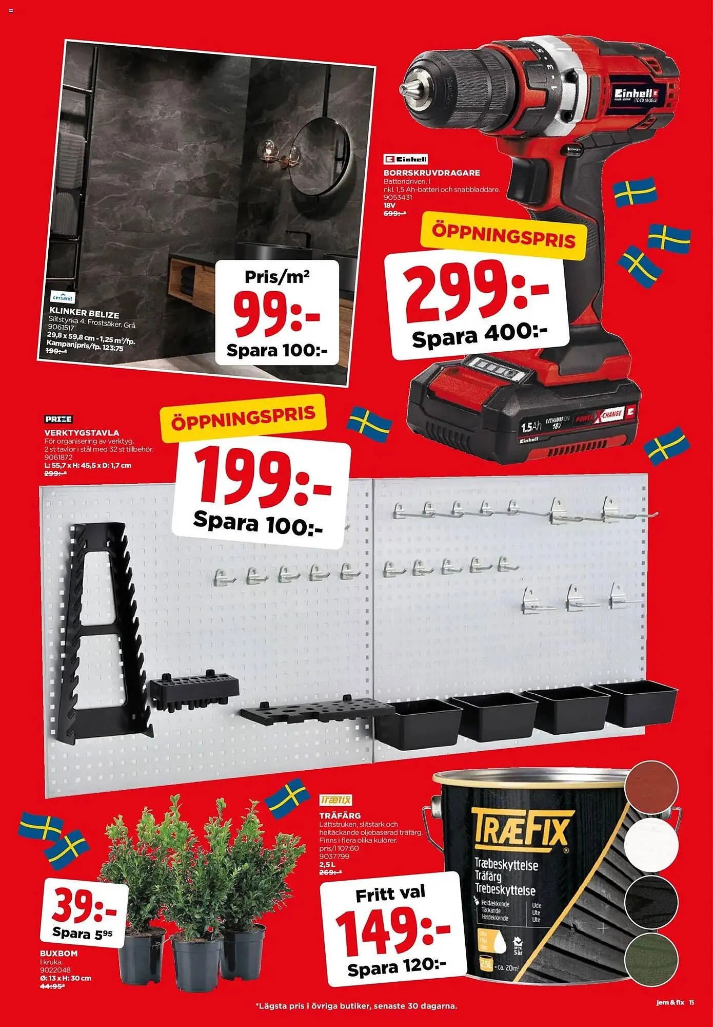 Jem&Fix reklamblad från 5 maj till 10 maj 2026 - Reklamblad sidor 15