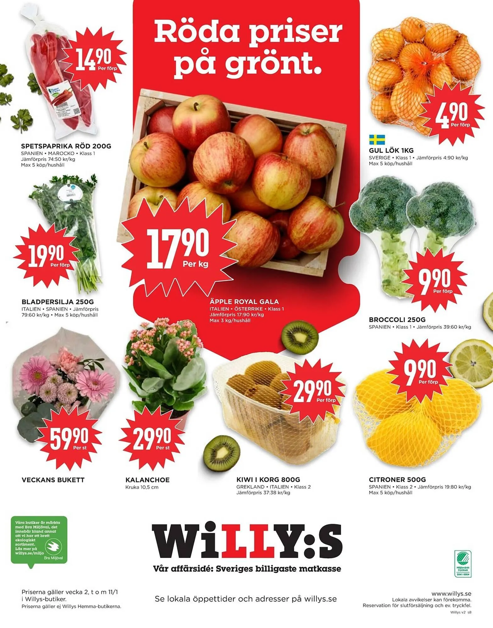 Willys reklamblad från 5 januari till 11 januari 2026 - Reklamblad sidor 8