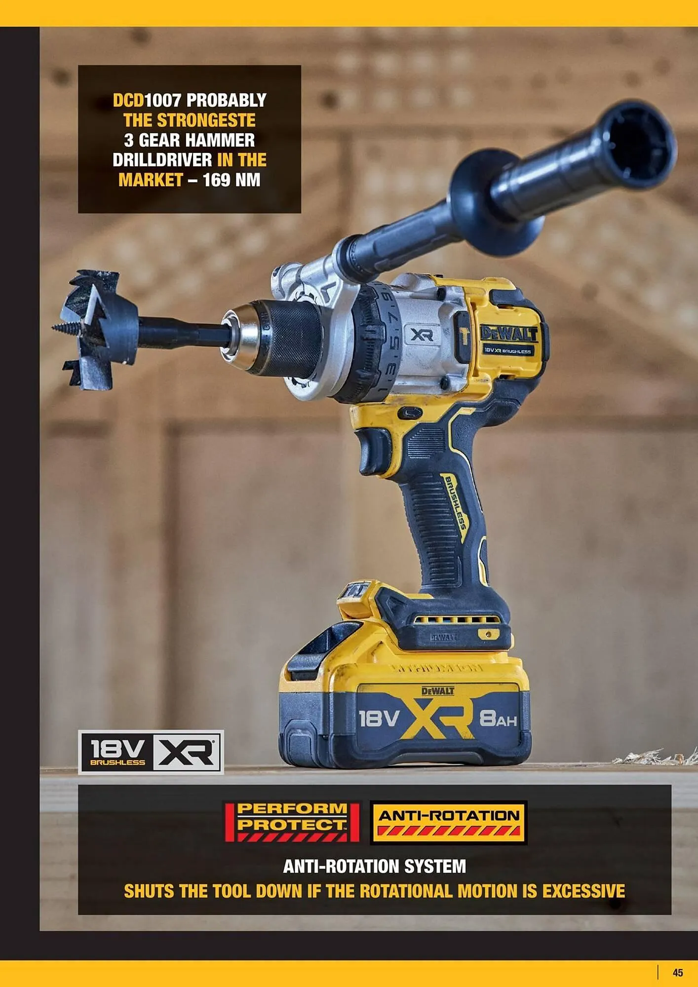 Dewalt reklamblad från 11 januari till 17 januari 2026 - Reklamblad sidor 45