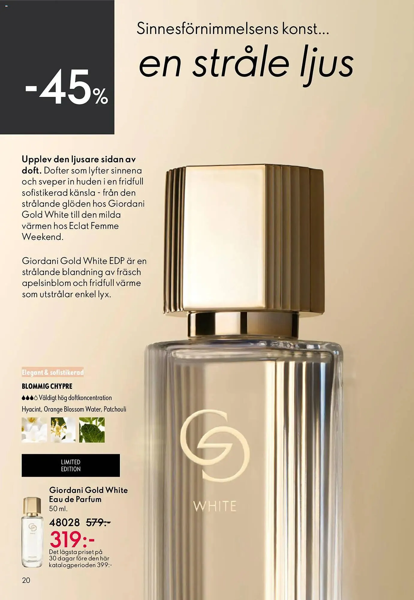 Oriflame reklamblad från 22 april till 12 maj 2026 - Reklamblad sidor 20