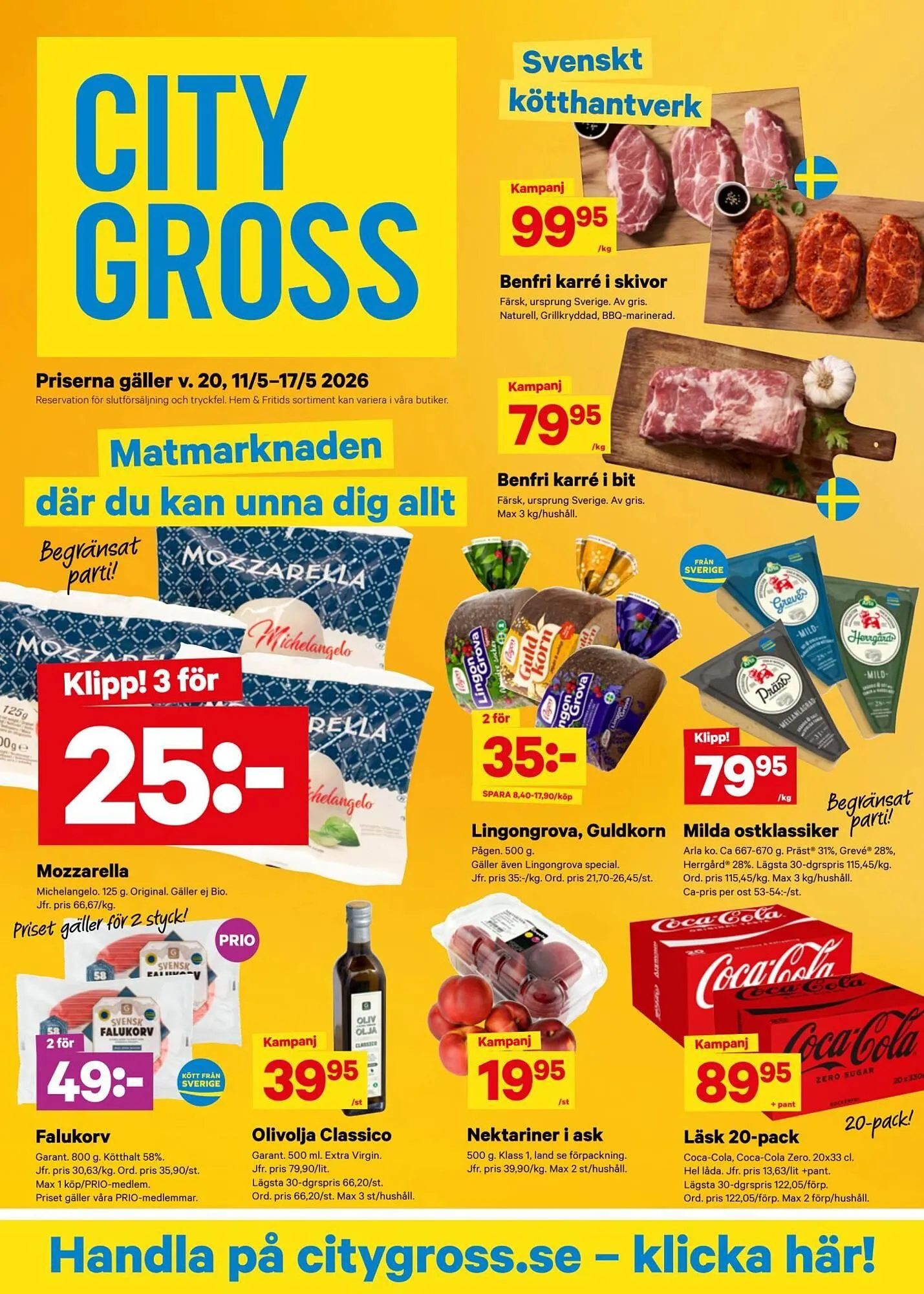 City Gross reklamblad - 1