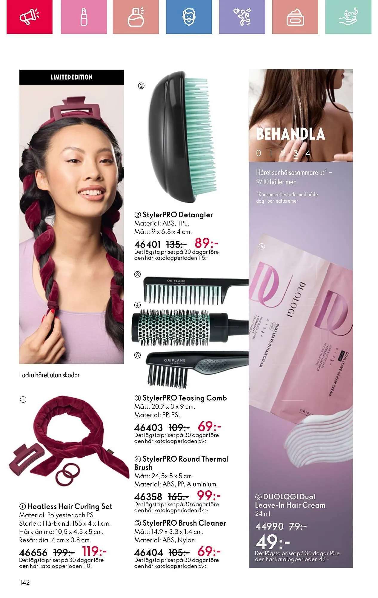 Oriflame reklamblad från 26 januari till 15 februari 2025 - Reklamblad sidor 142