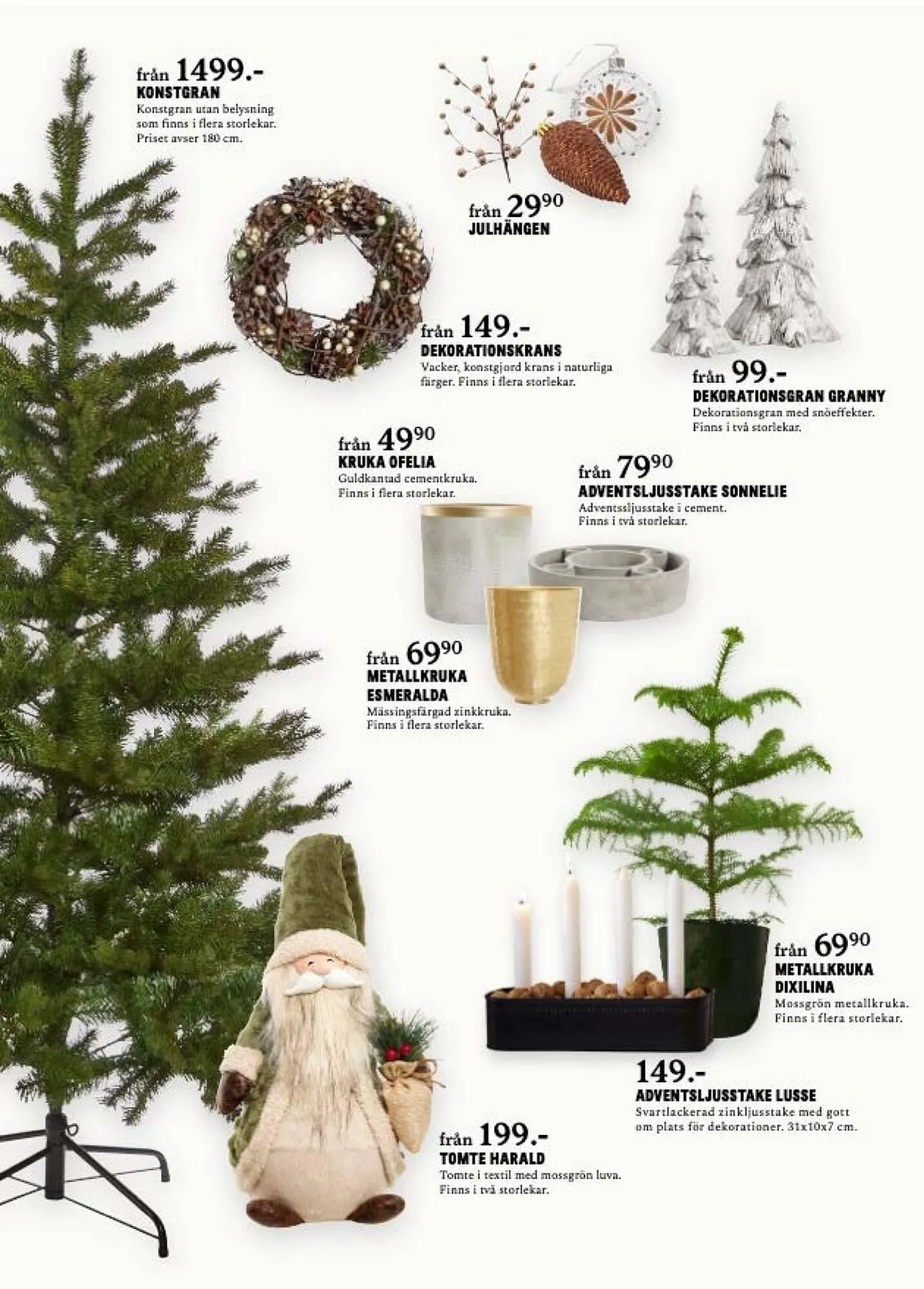 Blomsterlandet reklamblad från 4 december till 10 december 2023 - Reklamblad sidor 5