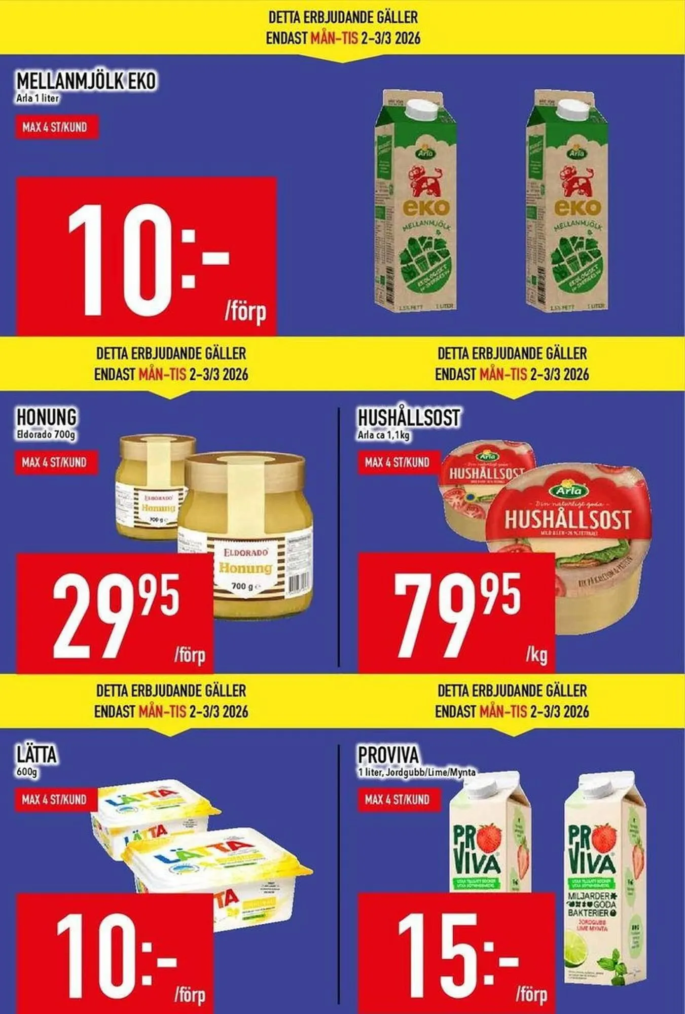 Matdax reklamblad från 2 mars till 8 mars 2026 - Reklamblad sidor 2