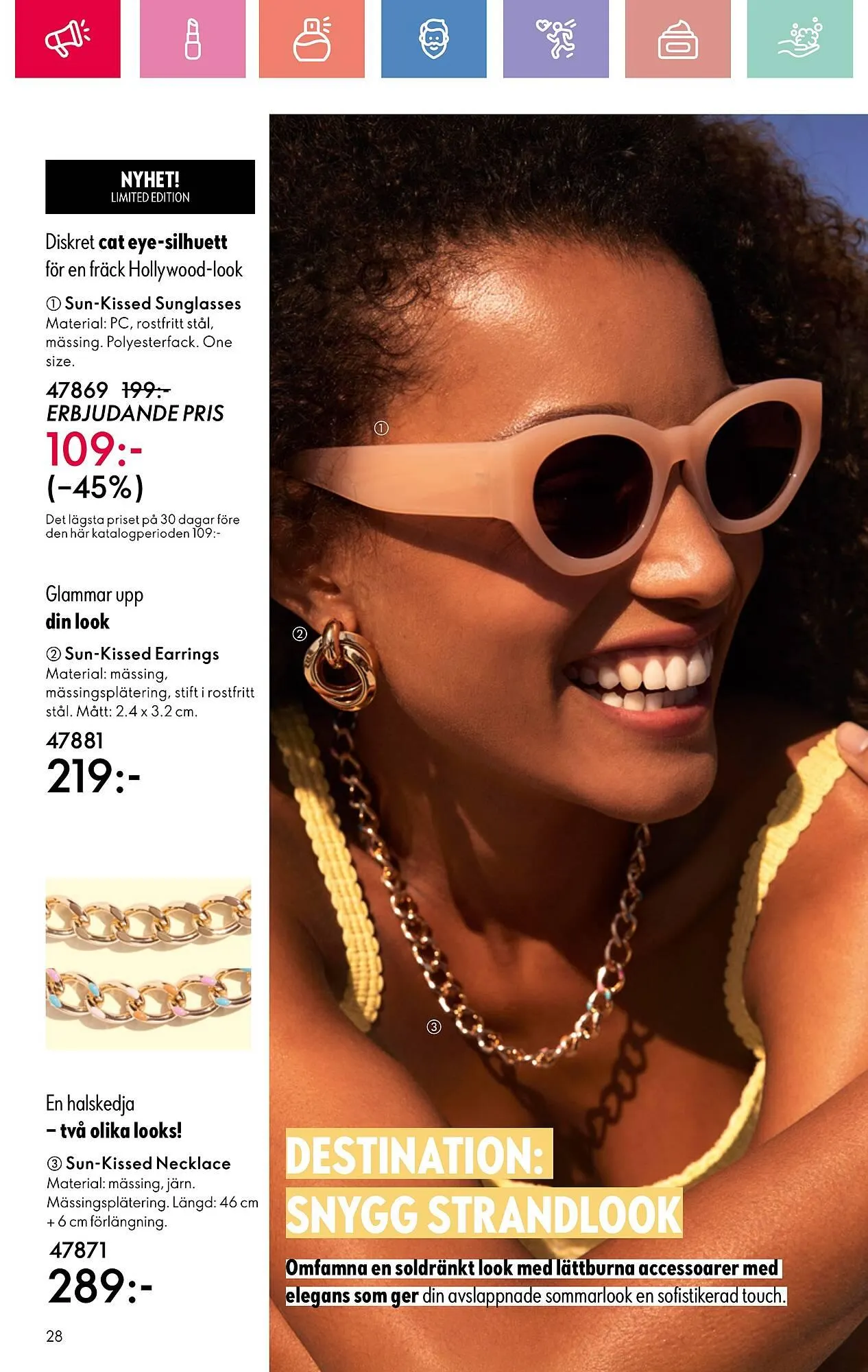 Oriflame reklamblad från 22 juni till 12 juli 2025 - Reklamblad sidor 28