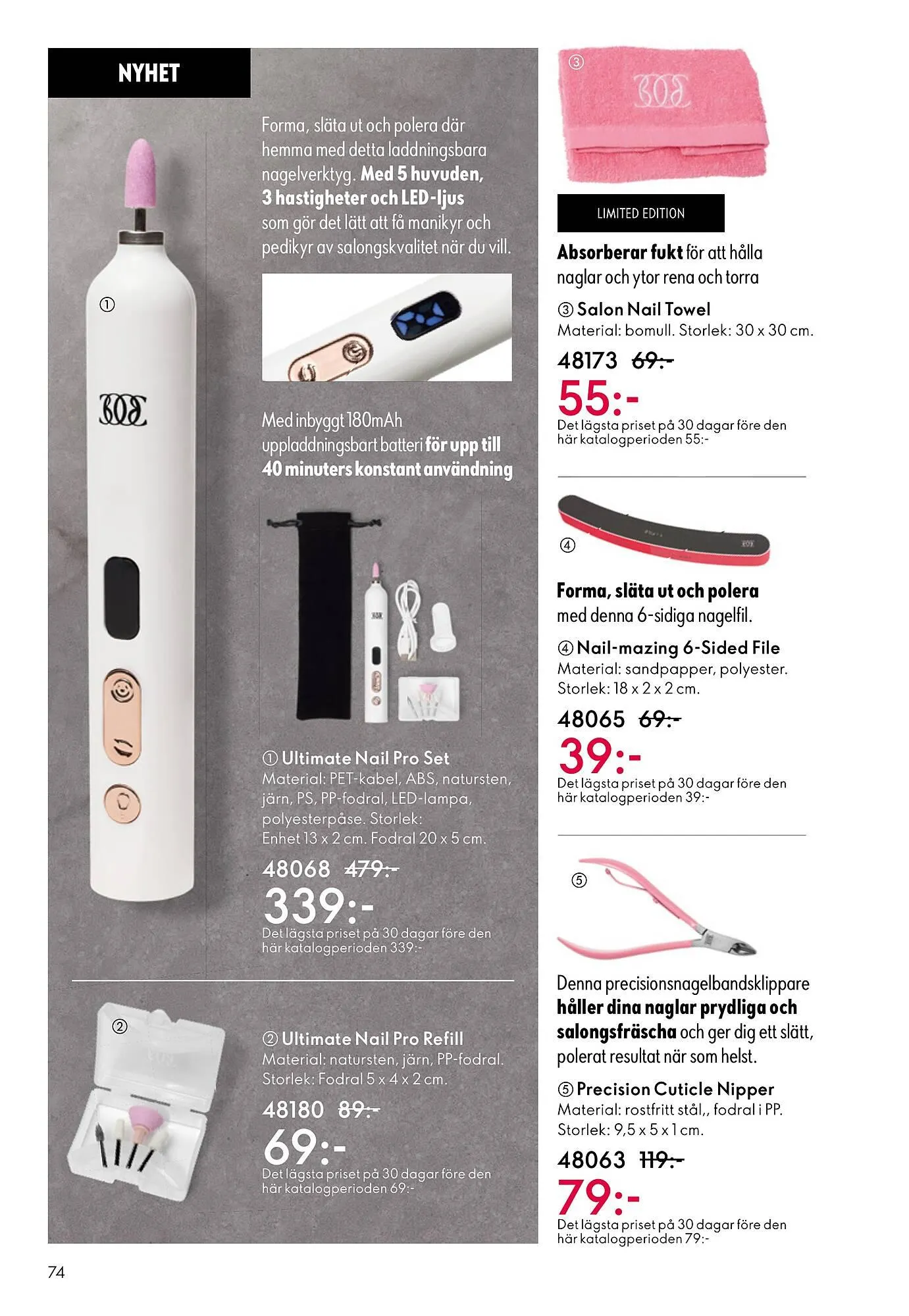 Oriflame reklamblad från 13 maj till 2 juni 2026 - Reklamblad sidor 74