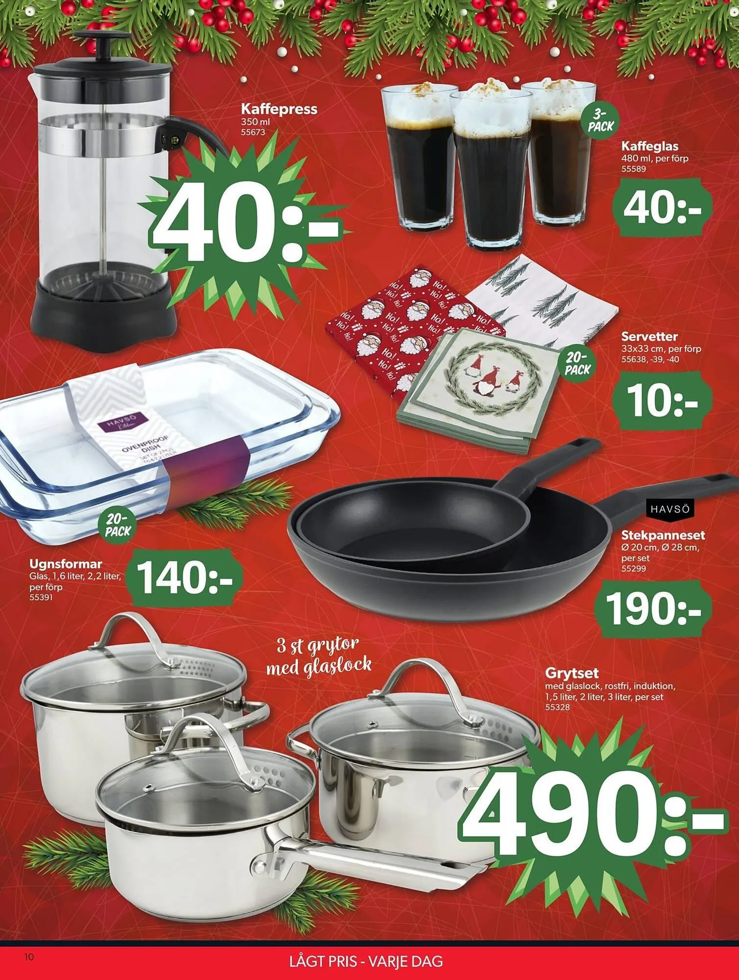 DollarStore reklamblad från 3 december till 10 december 2023 - Reklamblad sidor 10
