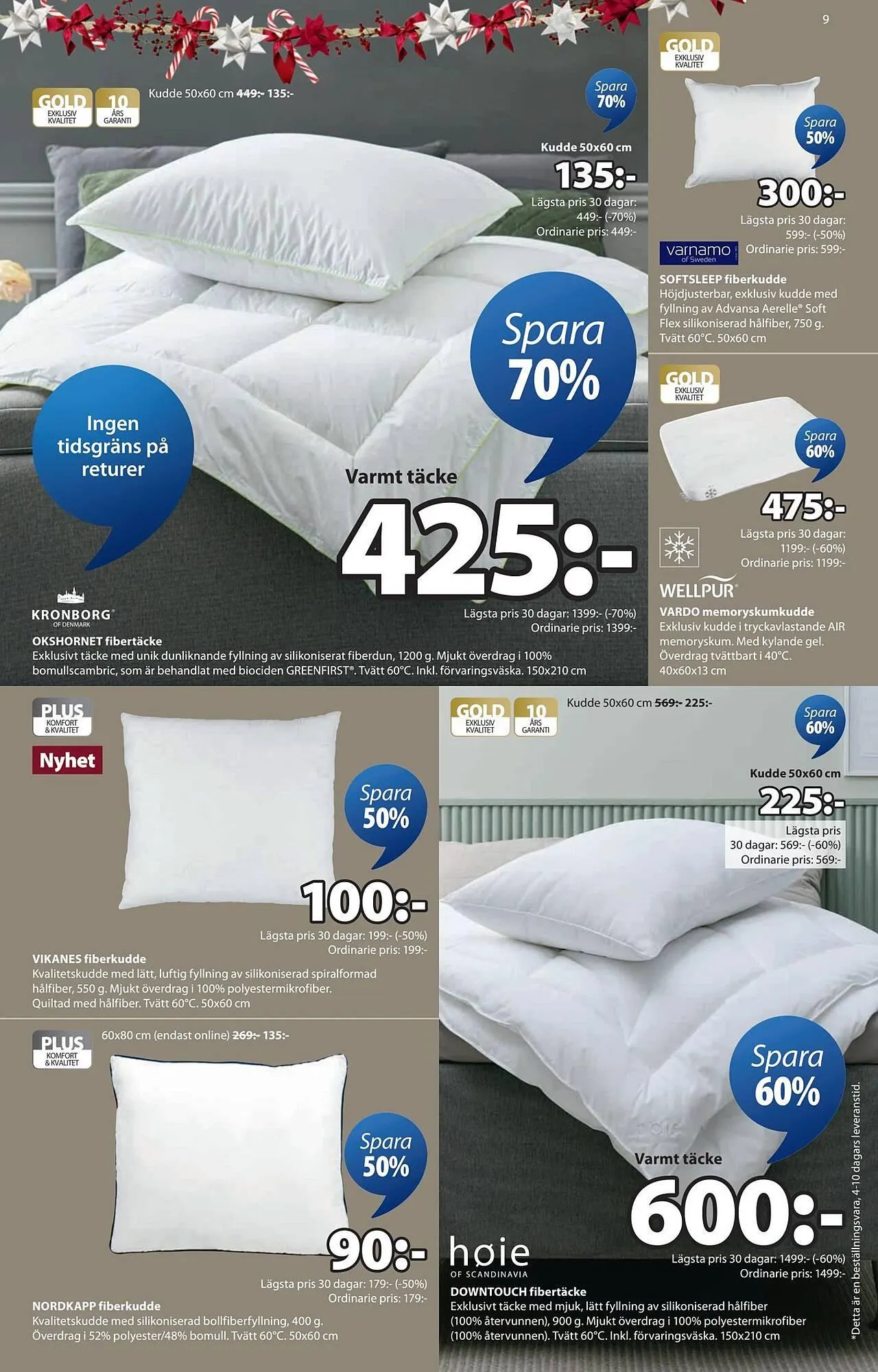 JYSK reklamblad från 3 november till 16 november 2025 - Reklamblad sidor 9