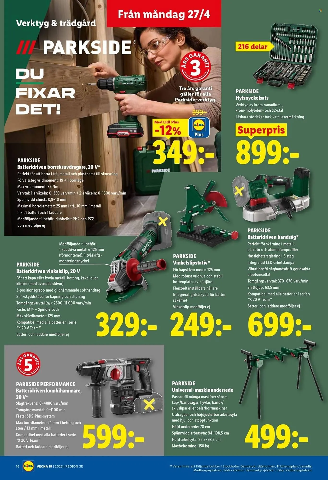 Lidl reklamblad från 27 april till 3 maj 2026 - Reklamblad sidor 18
