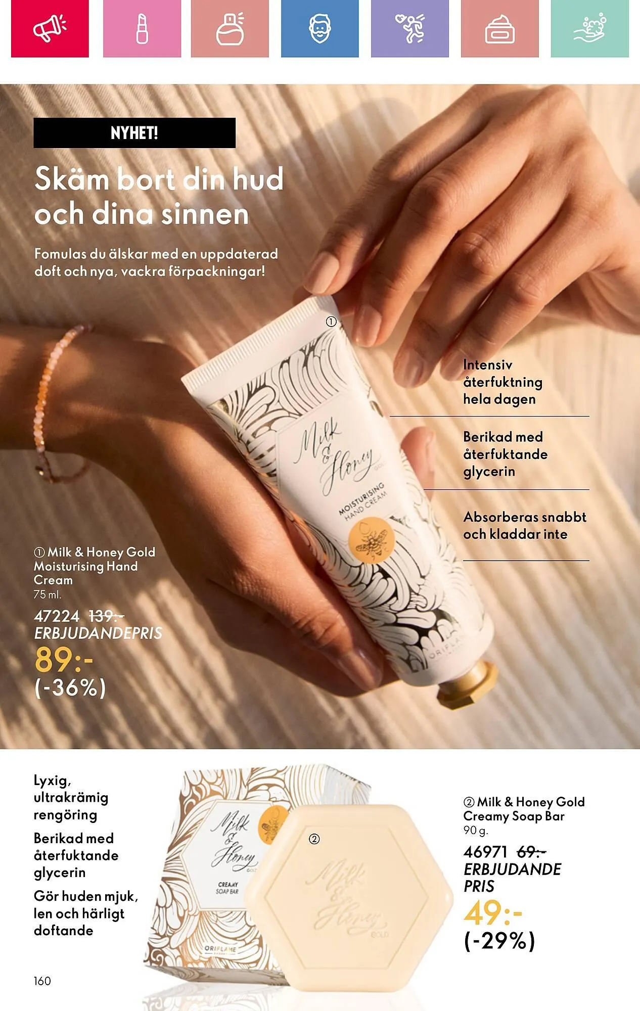 Oriflame reklamblad från 26 januari till 15 februari 2025 - Reklamblad sidor 160