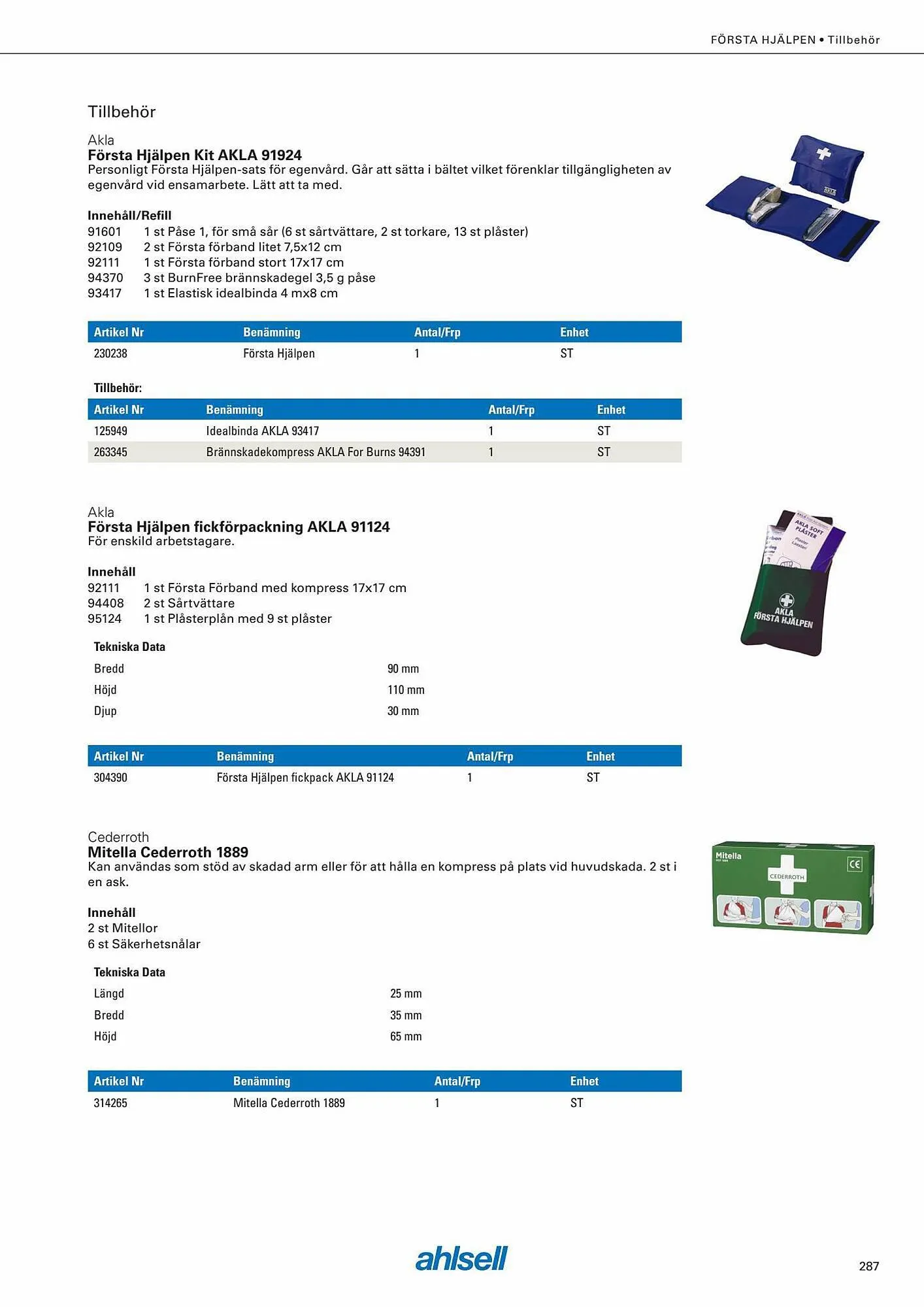 Ahlsell reklamblad från 6 september till 4 november 2023 - Reklamblad sidor 301