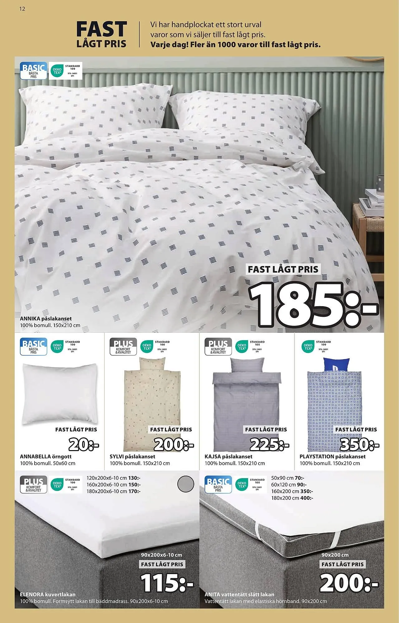 JYSK reklamblad från 22 september till 5 oktober 2025 - Reklamblad sidor 12