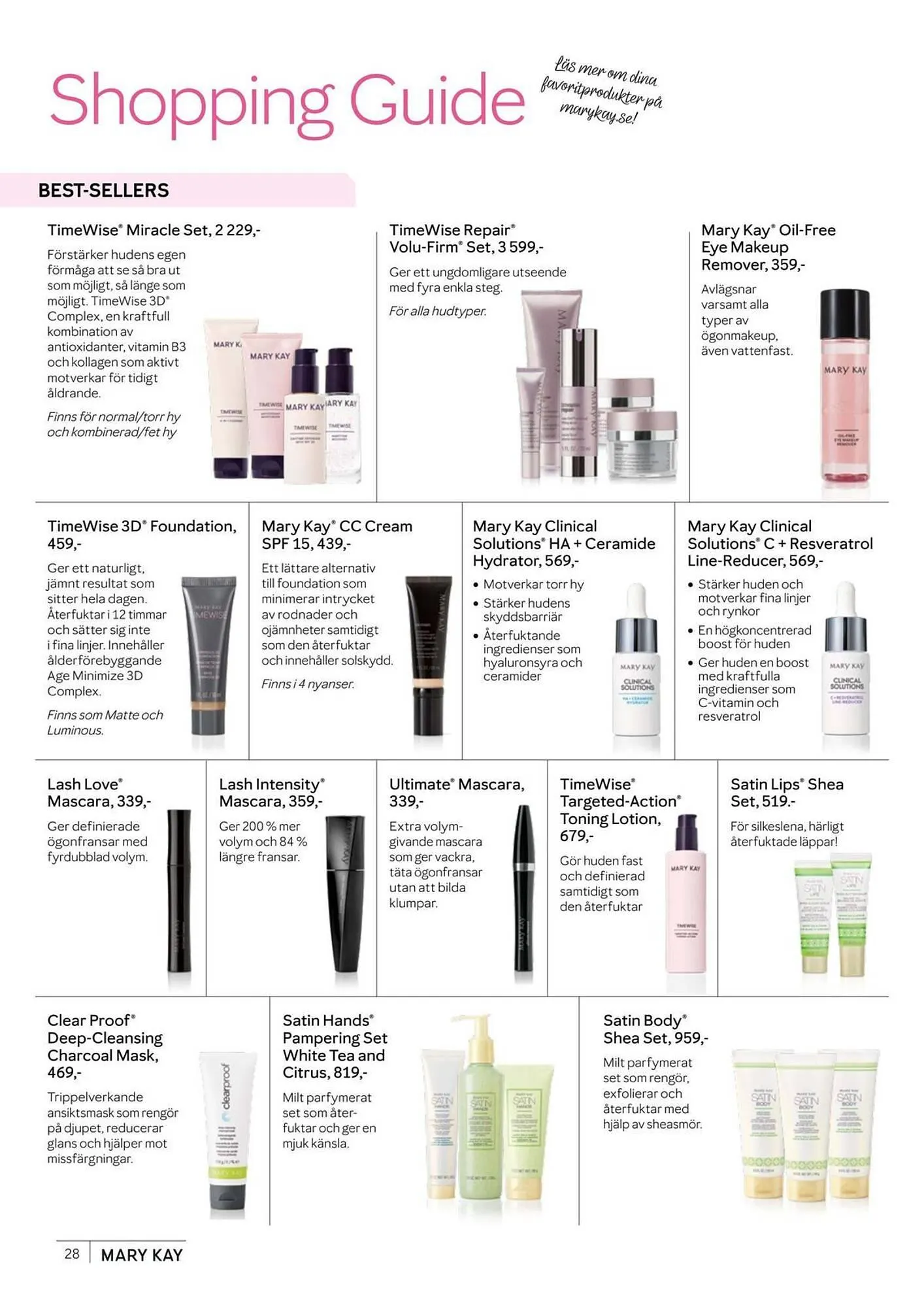 Mary Kay reklamblad från 13 april till 27 april 2024 - Reklamblad sidor 20