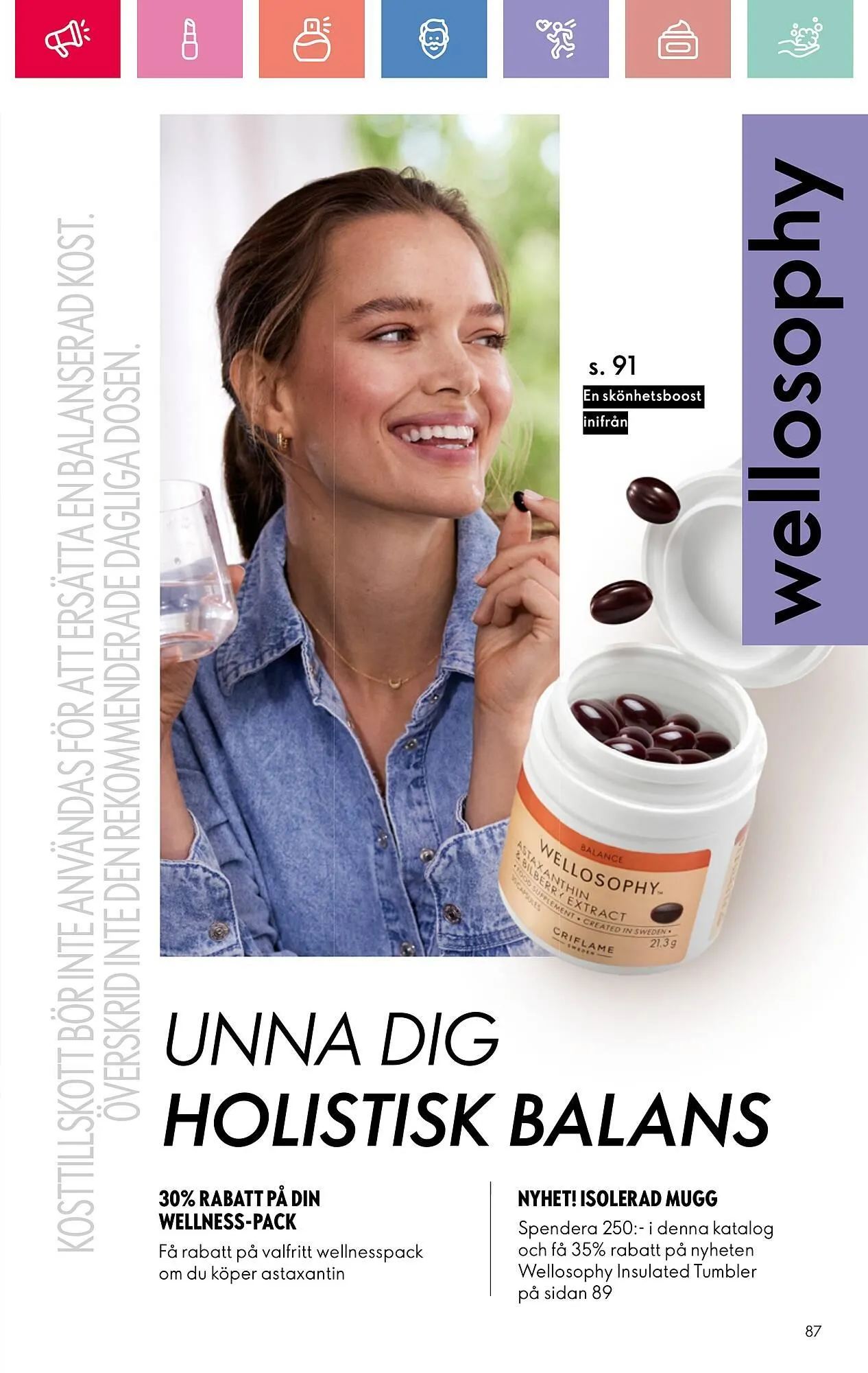 Oriflame reklamblad från 13 juli till 2 augusti 2025 - Reklamblad sidor 87