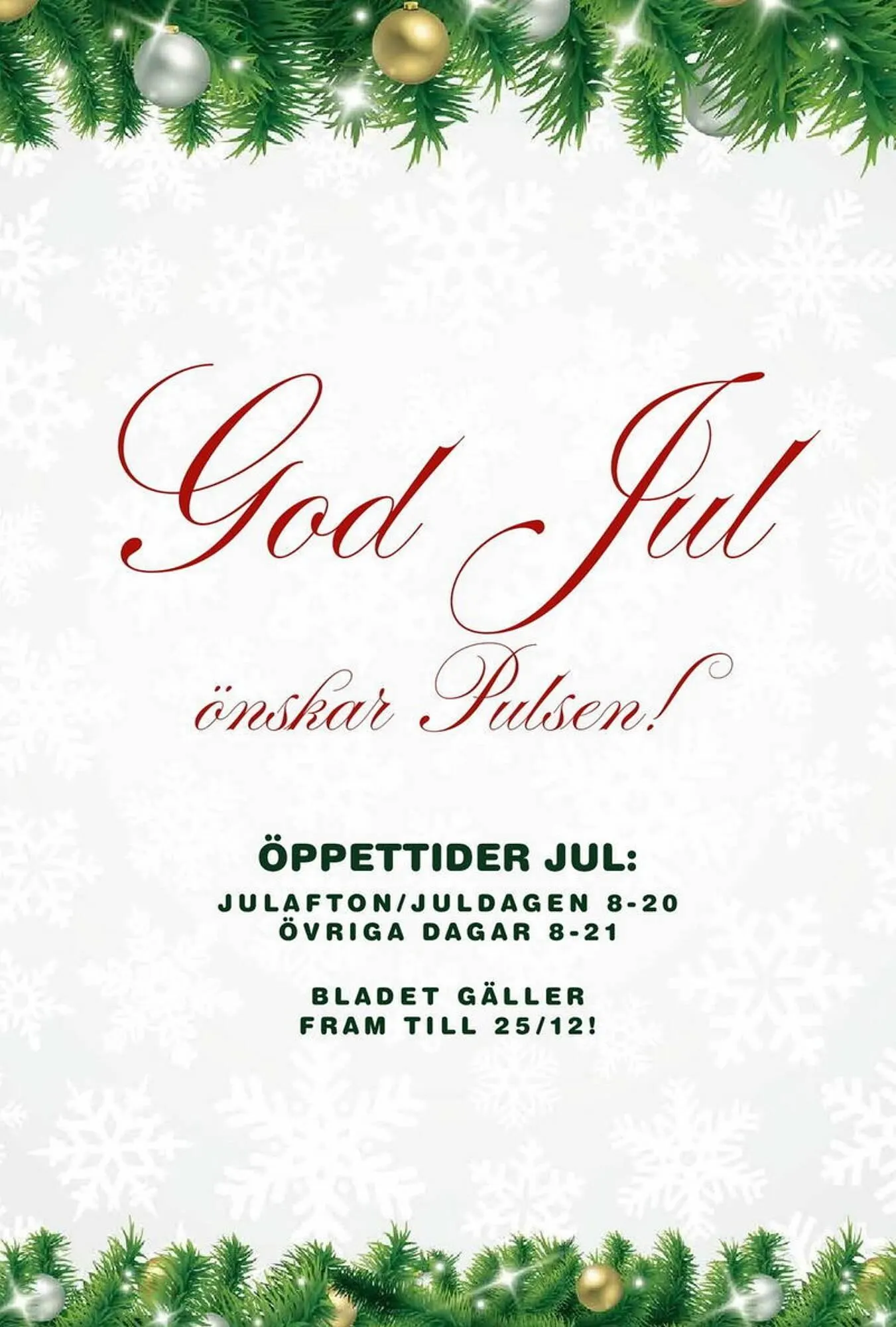 Nya Pulsen reklamblad från 15 december till 21 december 2025 - Reklamblad sidor 2