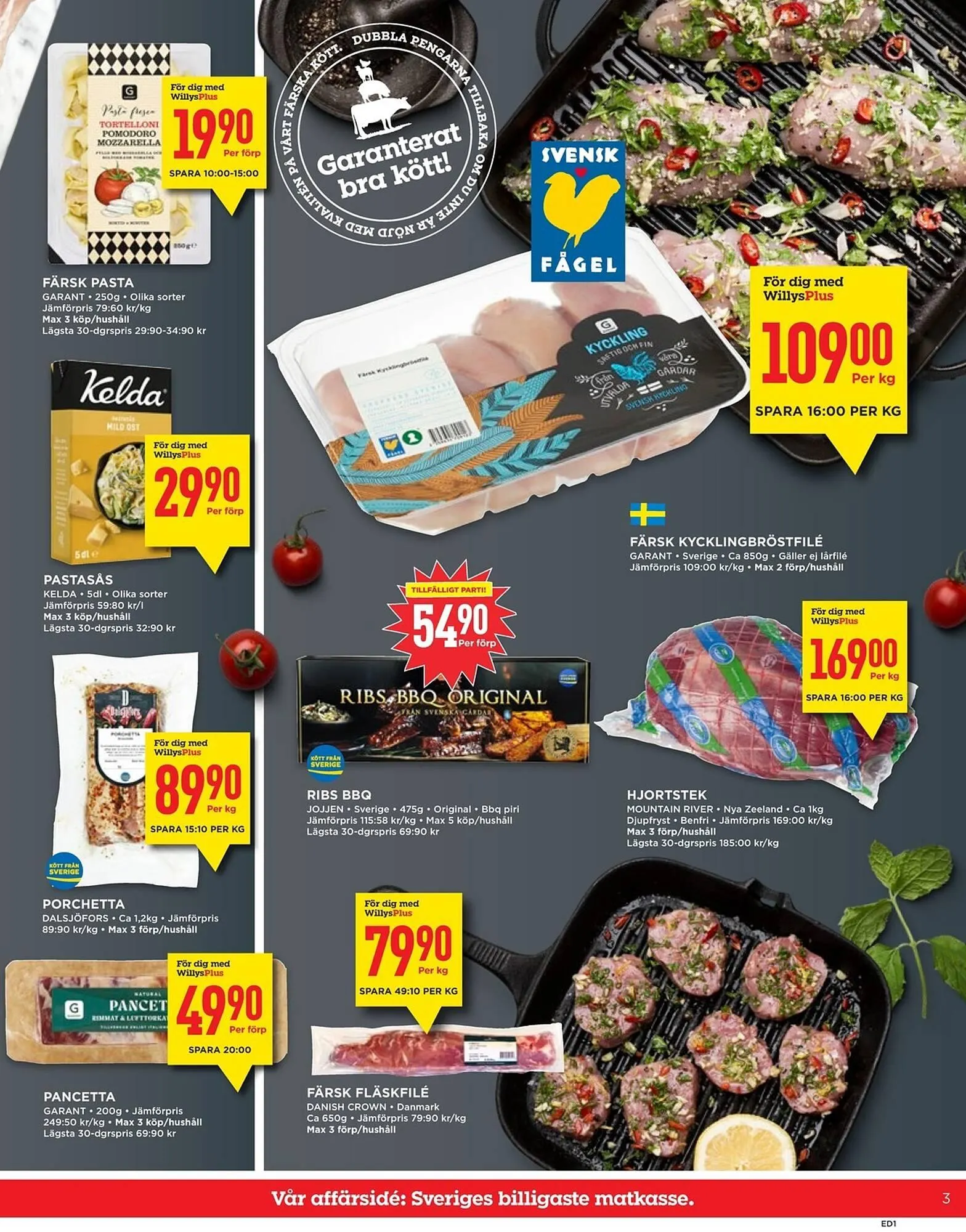 Willys reklamblad från 29 september till 5 oktober 2025 - Reklamblad sidor 3