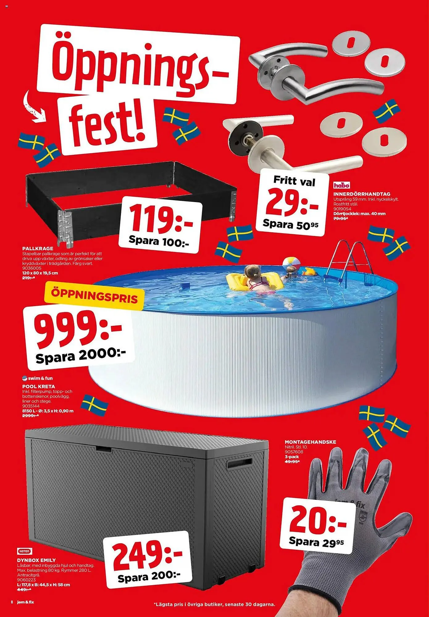 Jem&Fix reklamblad från 5 maj till 10 maj 2026 - Reklamblad sidor 8