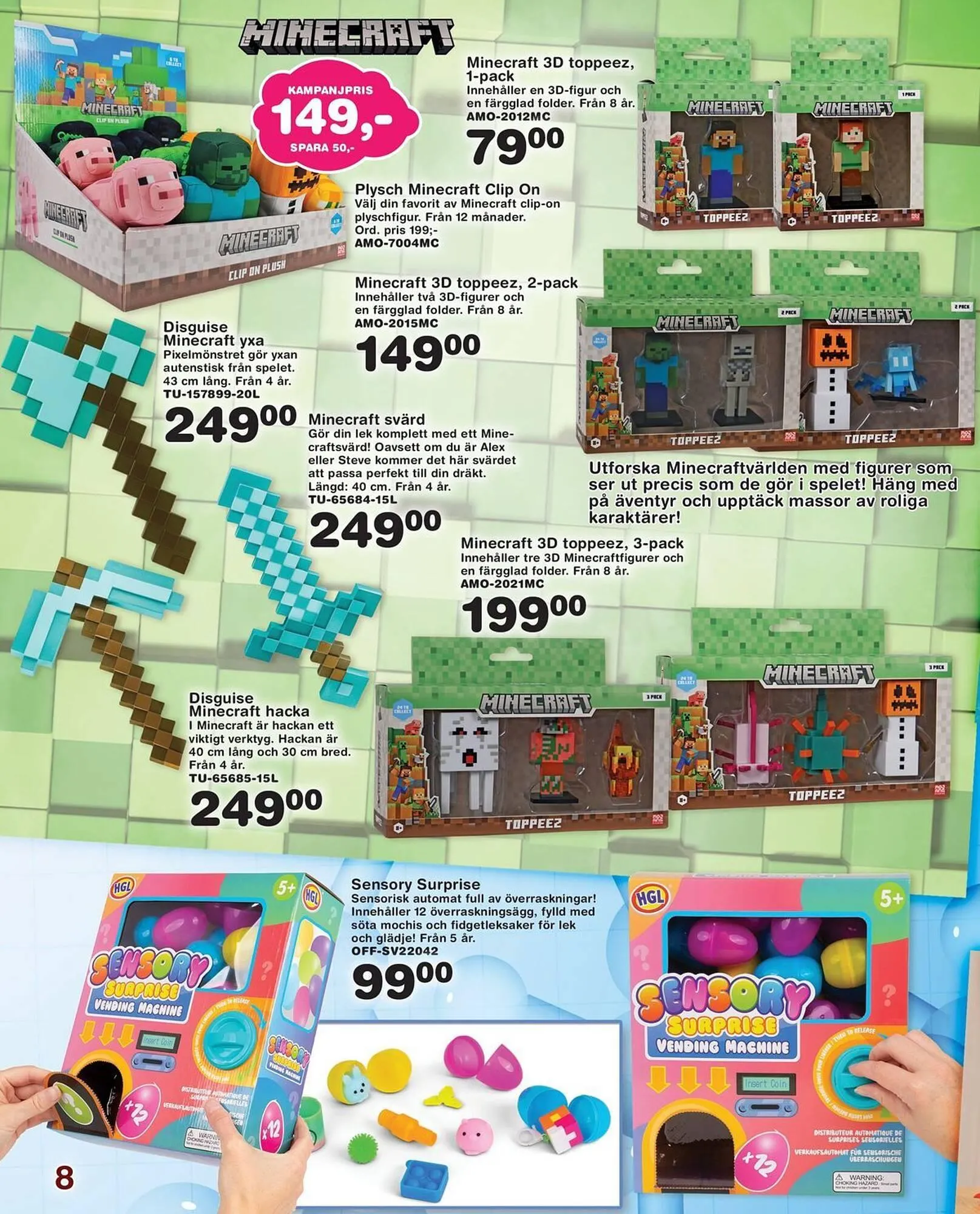Lekextra reklamblad från 5 april till 18 april 2025 - Reklamblad sidor 8
